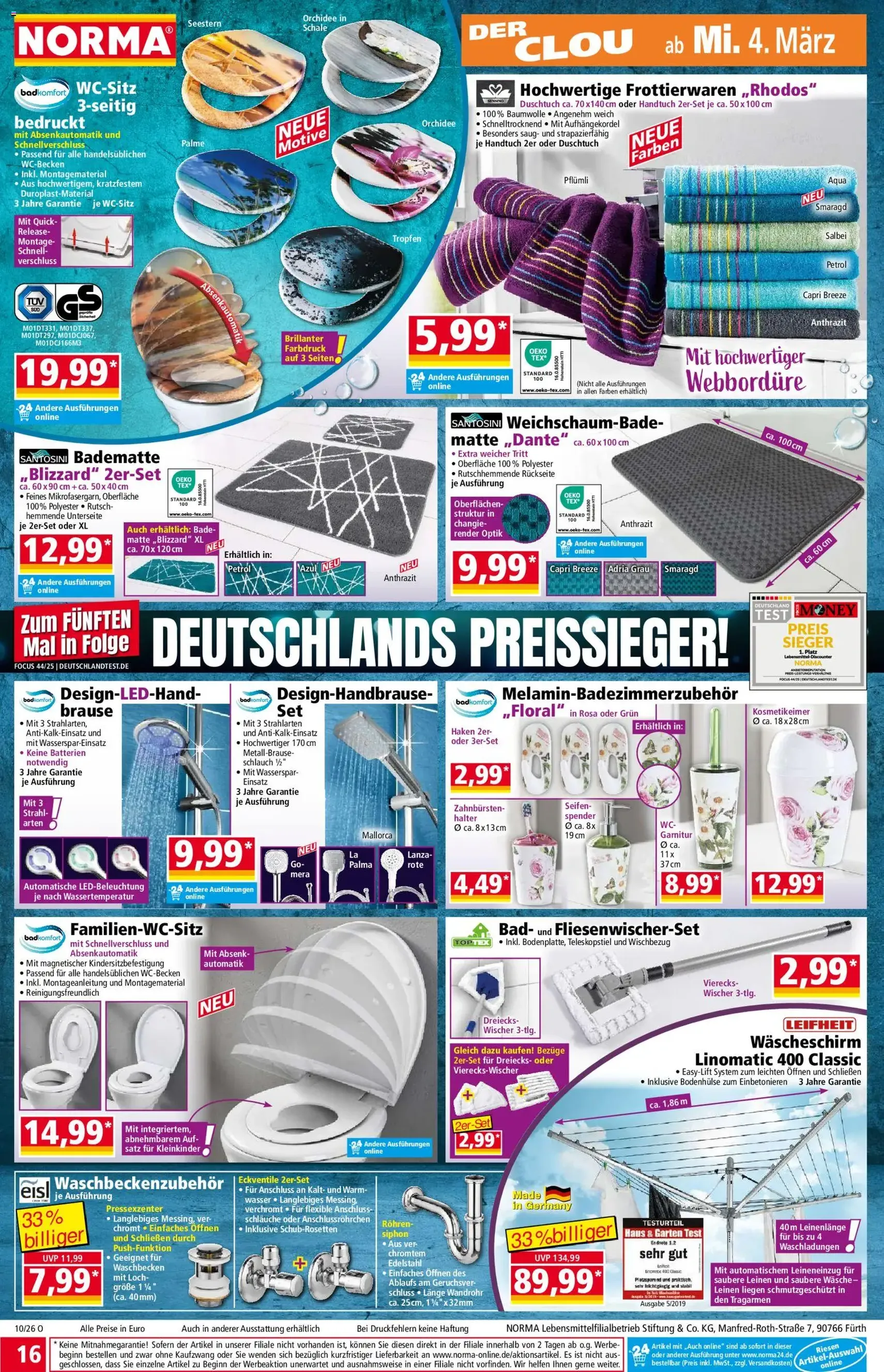 Norma Prospekt - Gültiger Prospekt ab 02.03.2026, Seite 16 von insgesamt 20