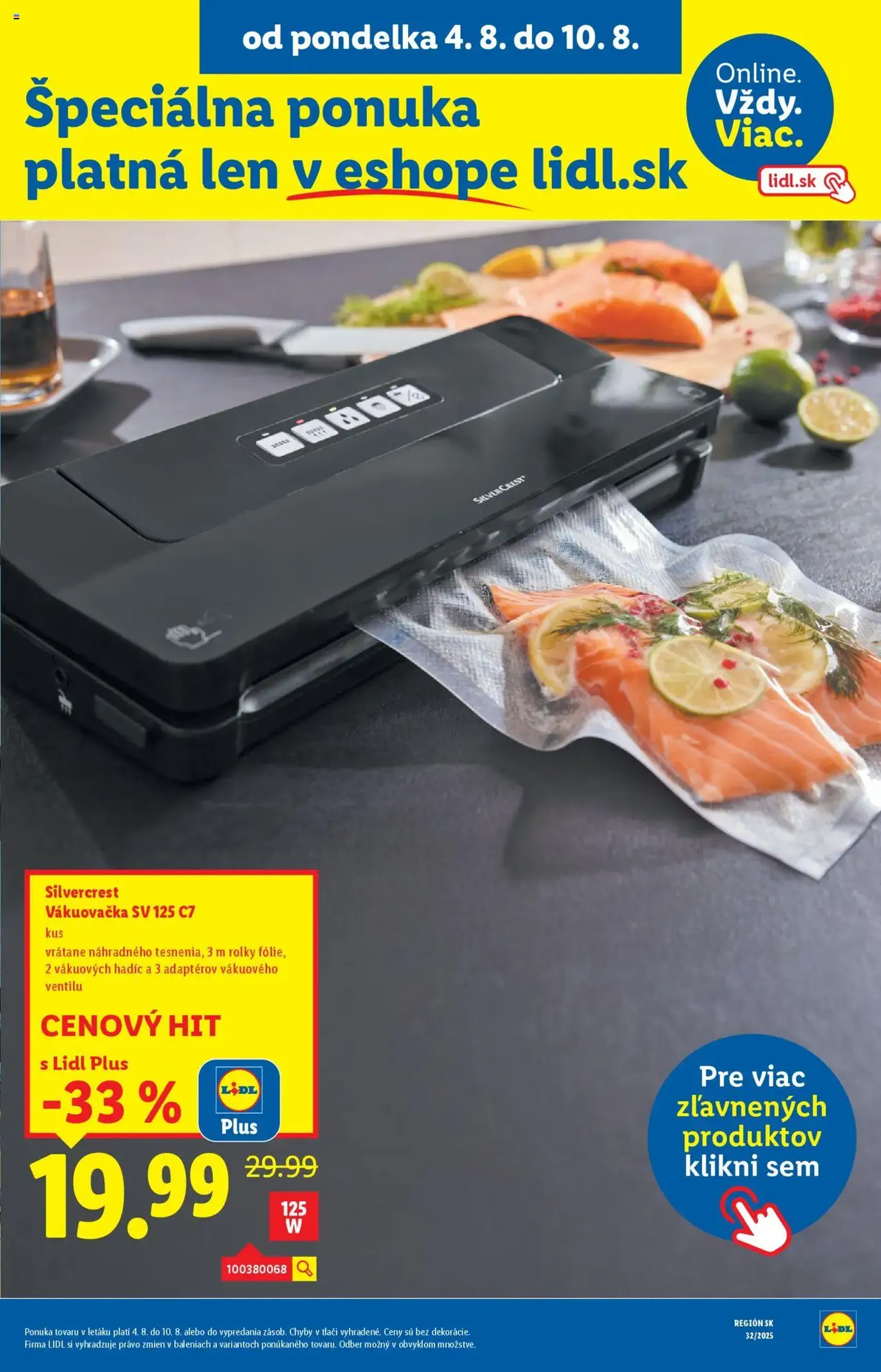 Lidl leták - platný leták od 04.08.2025 strana 61 z 98