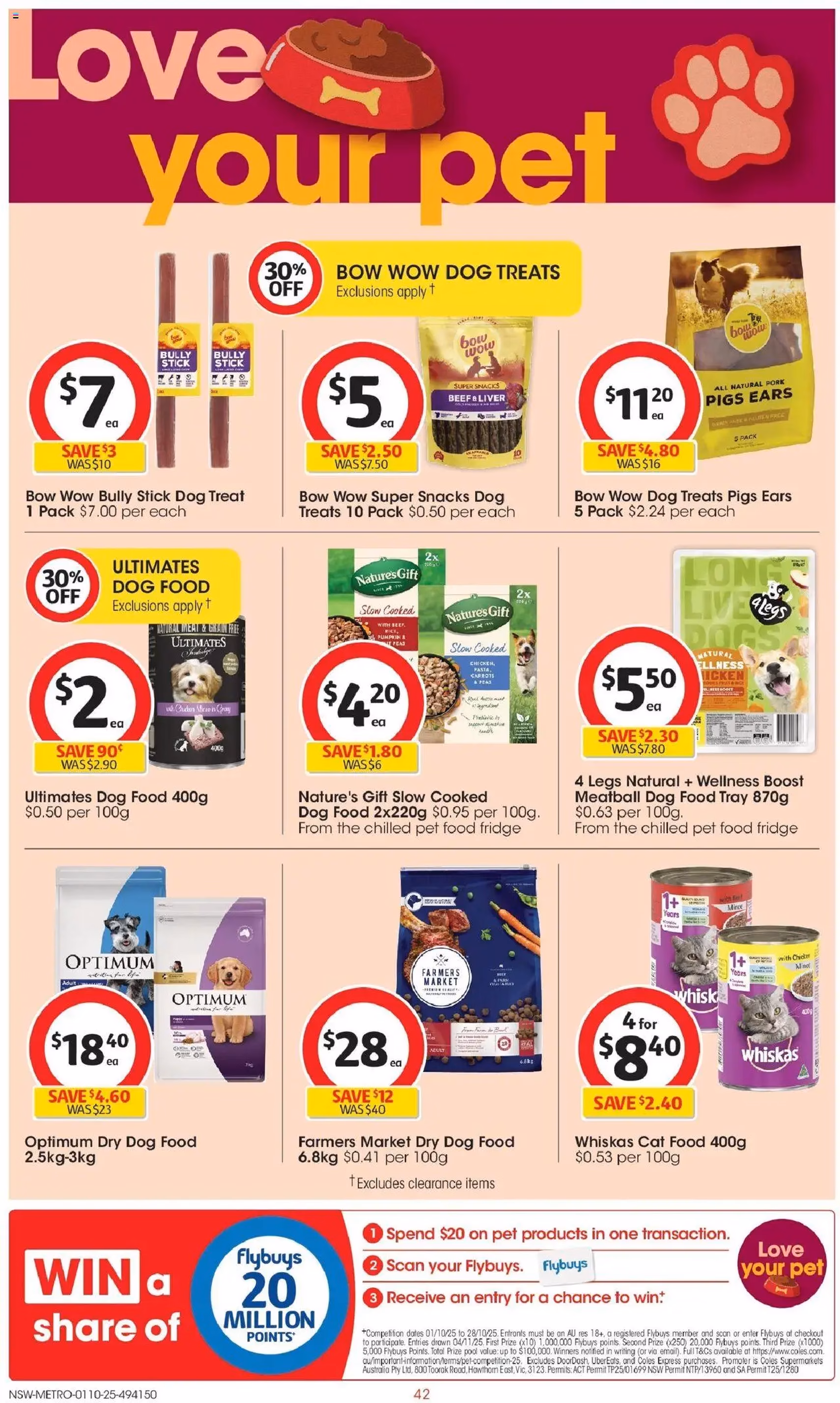 Coles Catalogue NSW - valid flyer from 01/10/2025, page 42 of 51 Coles Catalogue NSW - valid flyer from 01/10/2025, page 42 of 51