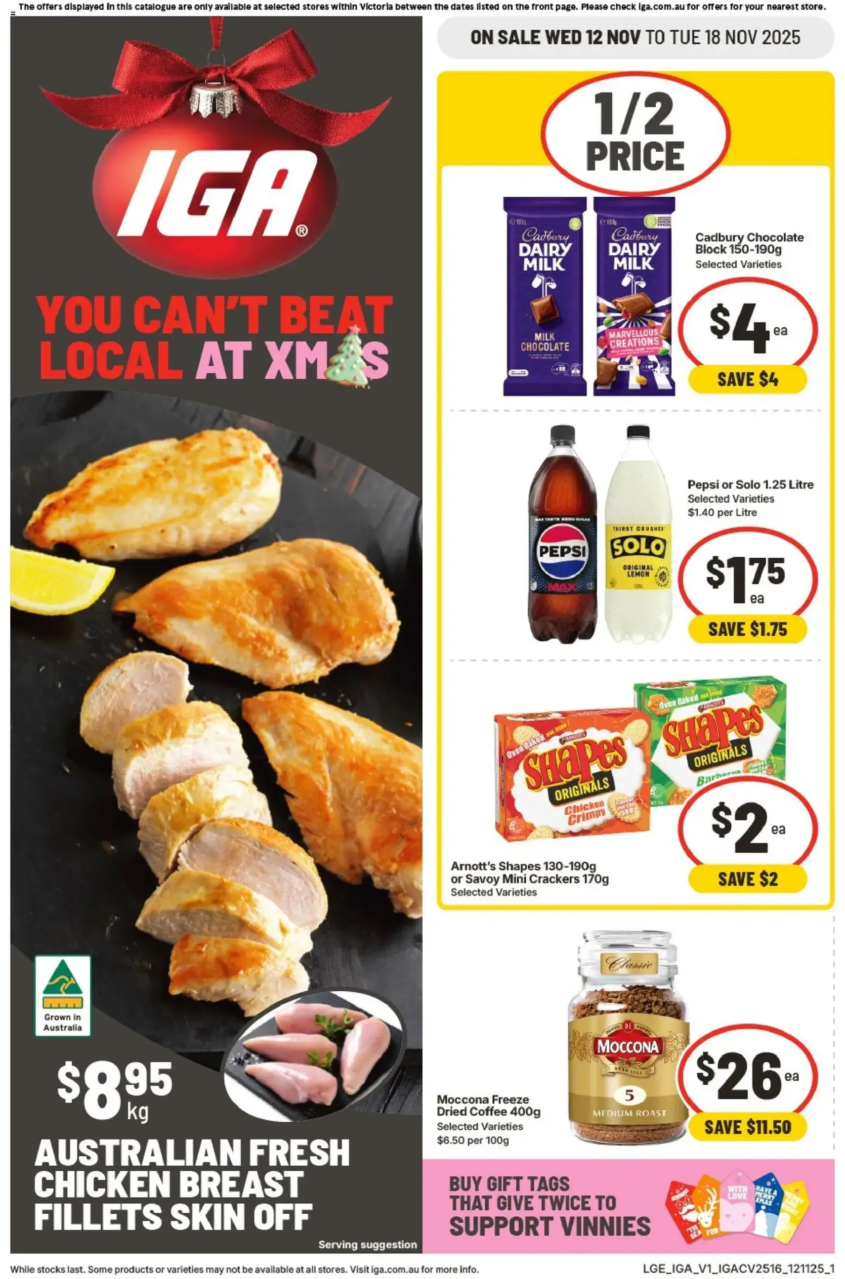 IGA Catalogue VIC - valid flyer from 12/11/2025, page 1 of 36