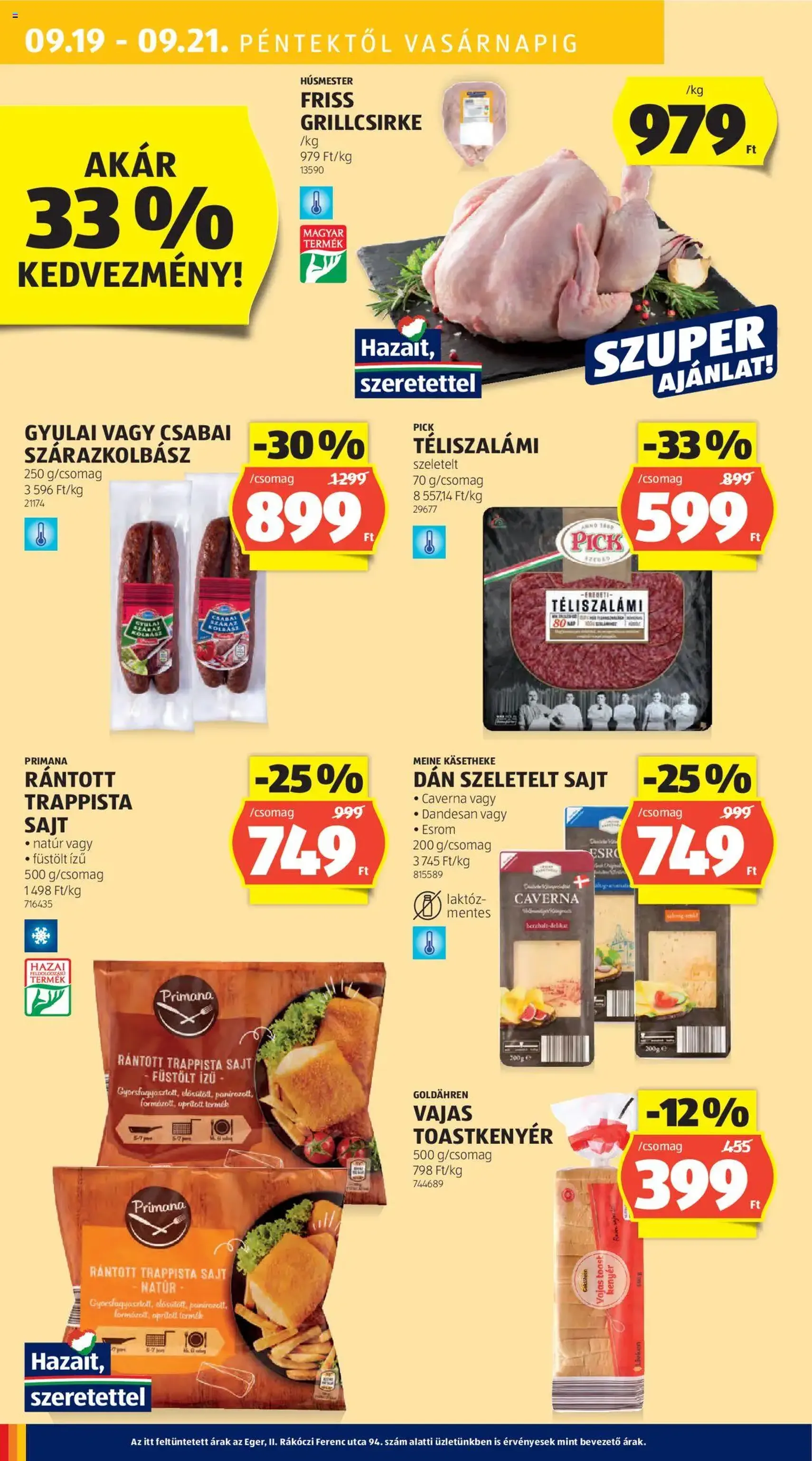 Aldi Akciós újság - 2025.09.18. érvényes szórólap 36 oldal 41 oldalból Aldi Akciós újság - 2025.09.18. érvényes szórólap 36 oldal 41 oldalból