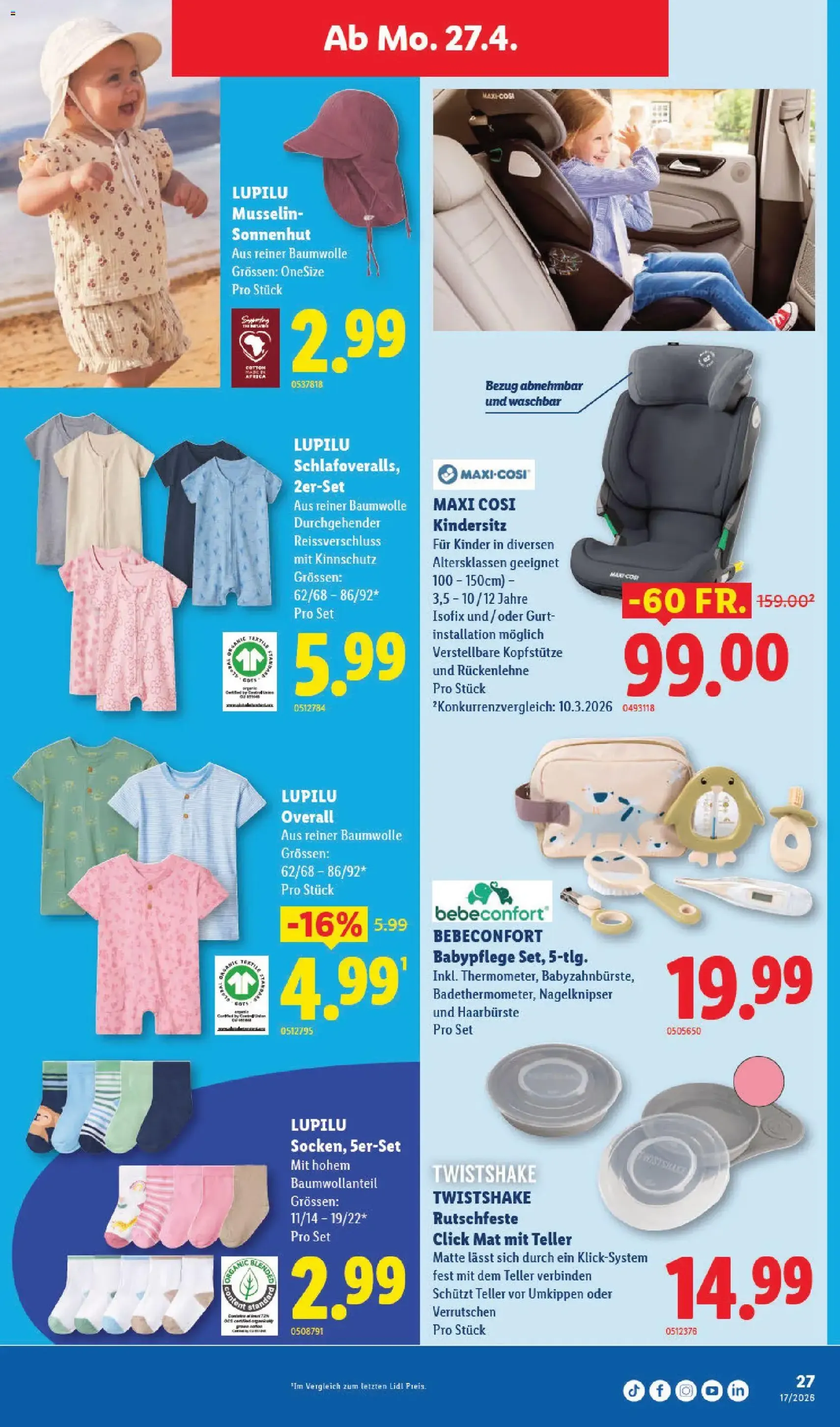 Lidl aktionen - Gültiger Prospekt ab 23.04.2026, Seite 27 von insgesamt 32