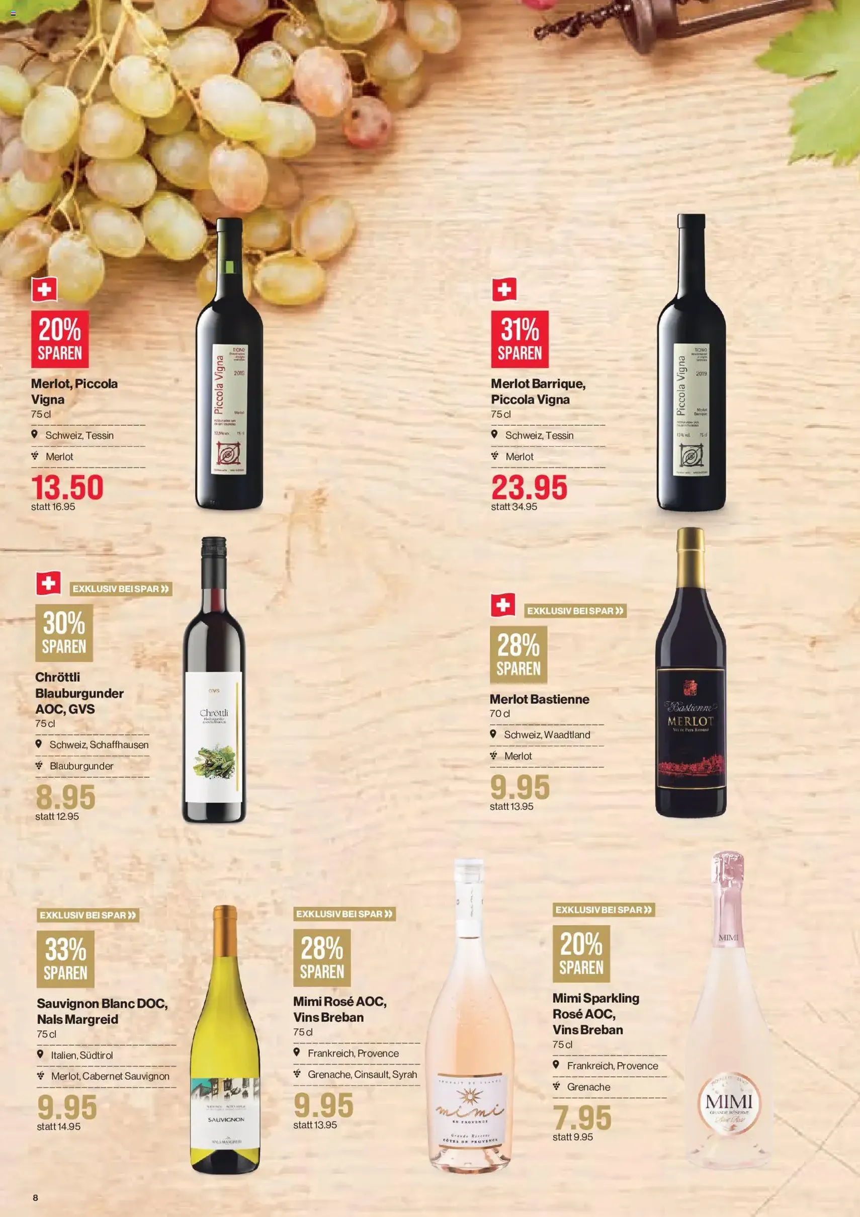 SPAR aktionen - Gültiger Prospekt ab 22.10.2026, Seite 8 von insgesamt 17