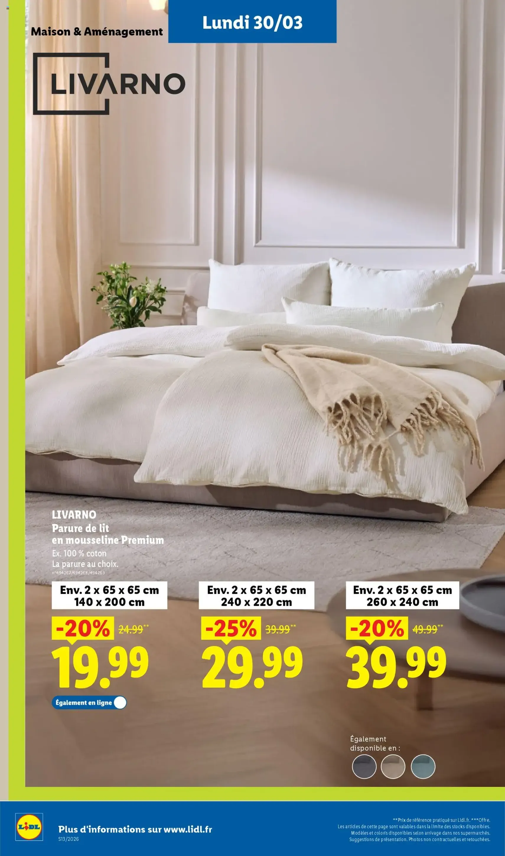LIDL catalogue semaine 13 - brochure valable à partir du 26/03/2026, page 54 sur 76
