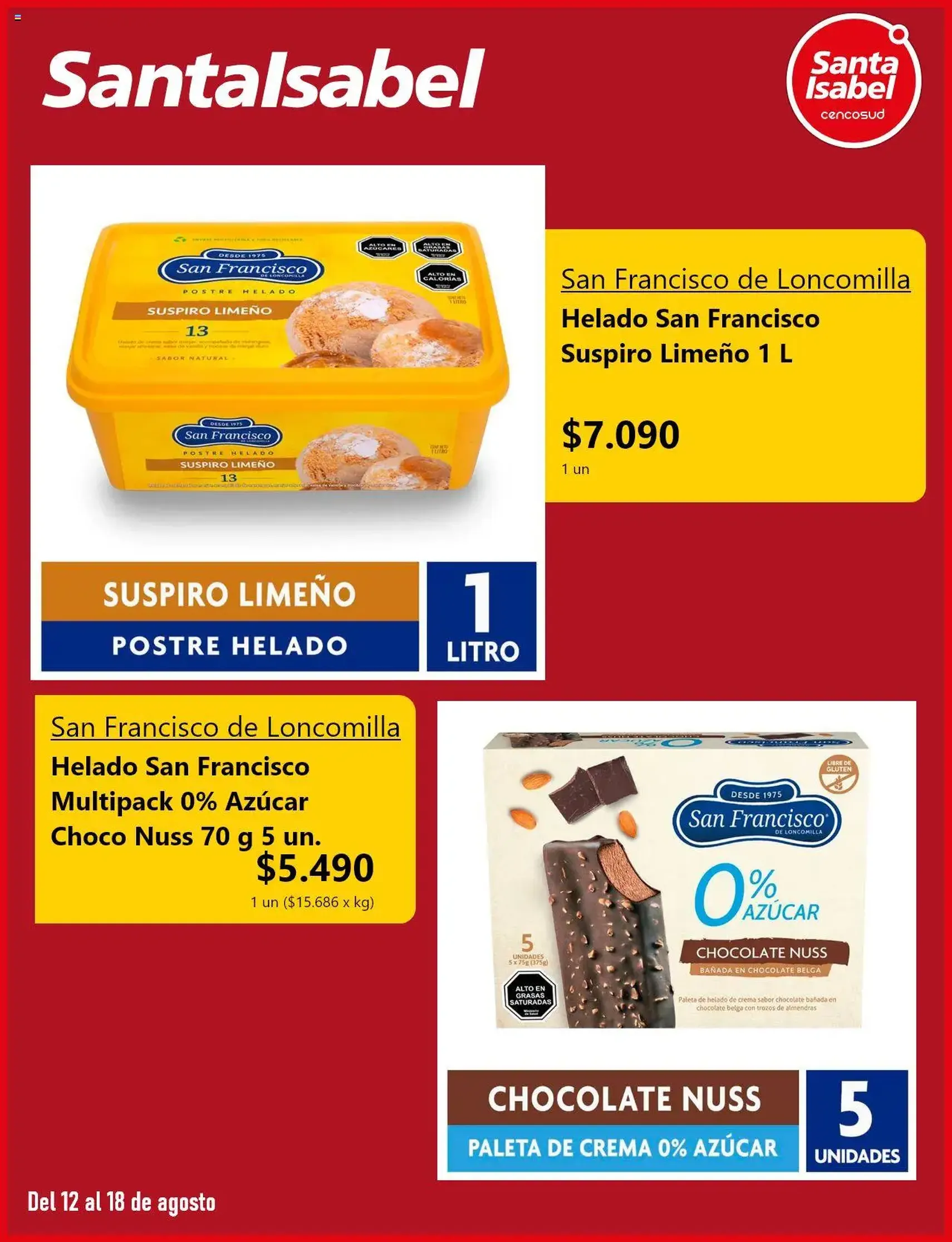 Santa Isabel ofertas - folleto válido desde 11.08.2025 página 4 de 5