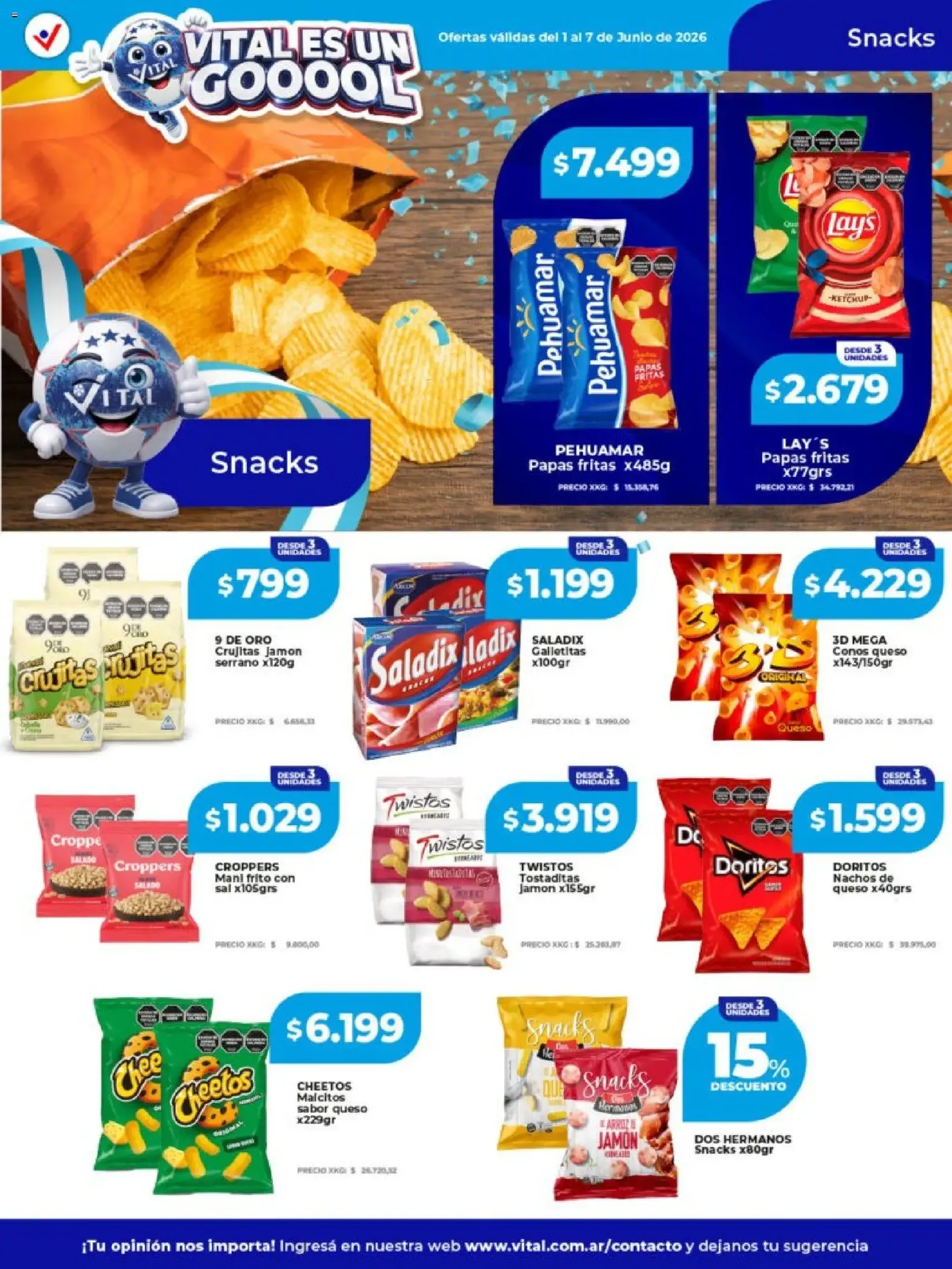 Vital - Ofertas - folleto válido desde 01/06/2026 página 17 de 20
