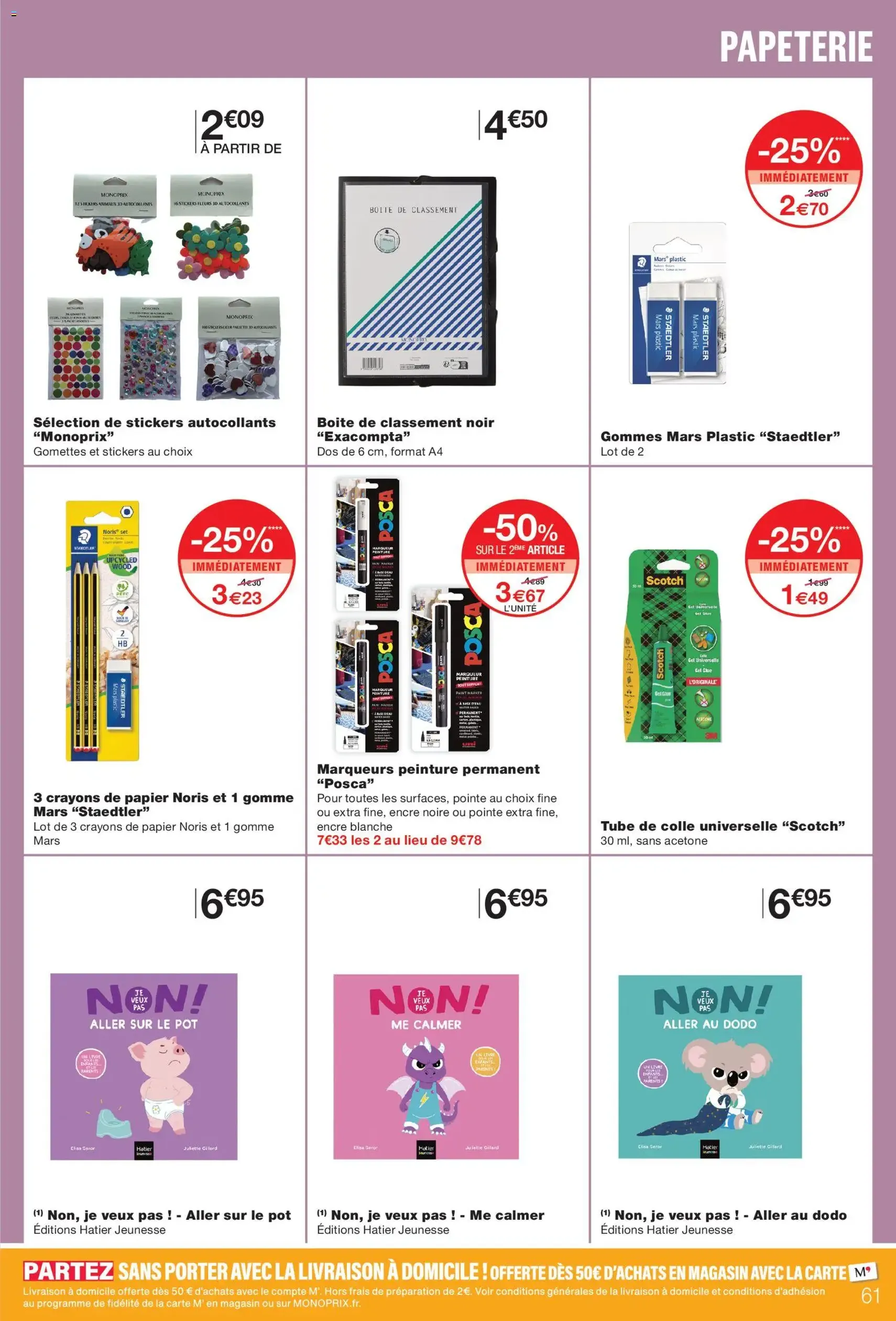 Monoprix catalogue - brochure valable à partir du 22/09/2026, page 61 sur 64