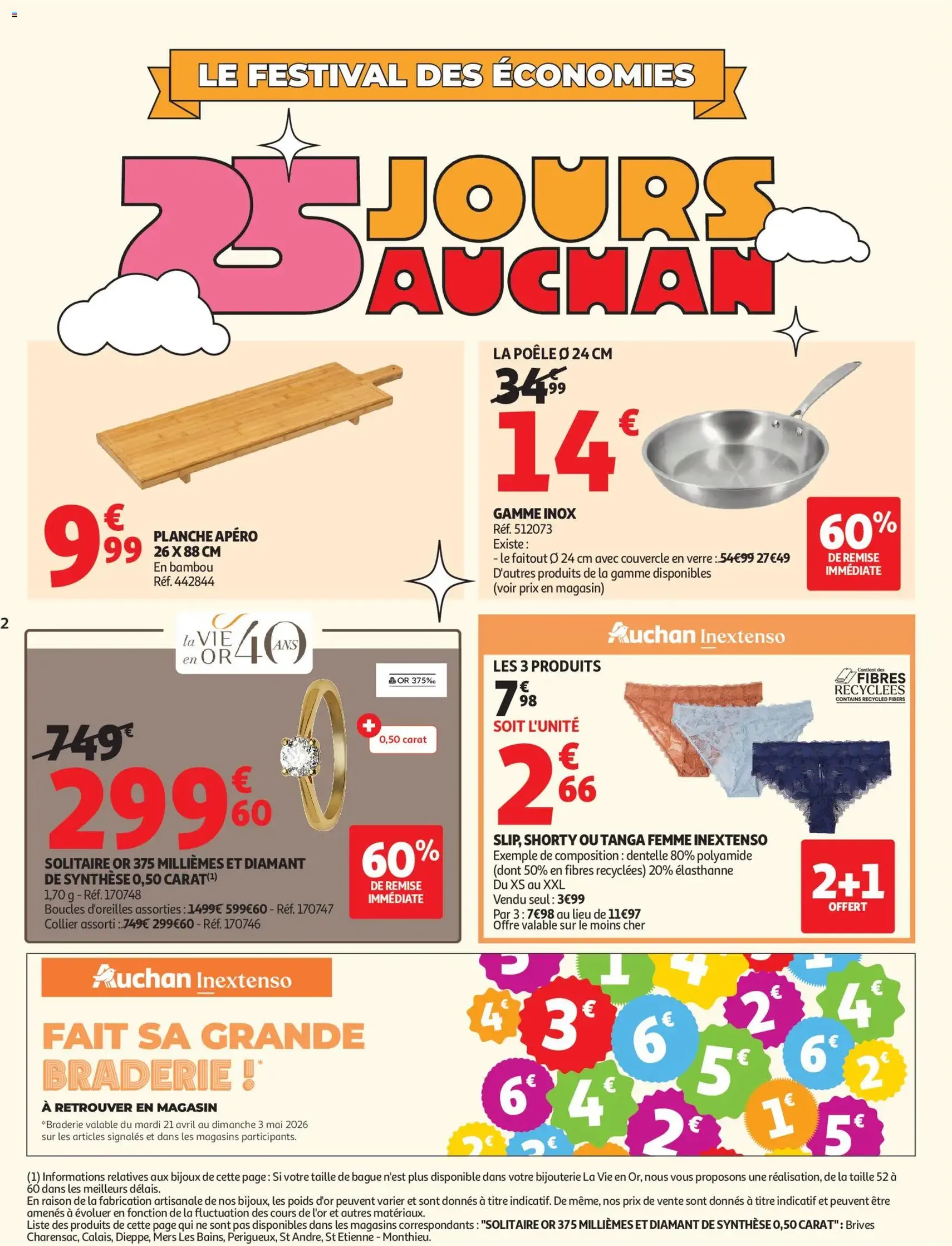 Auchan prospectus - brochure valable à partir du 21/04/2026, page 4 sur 52