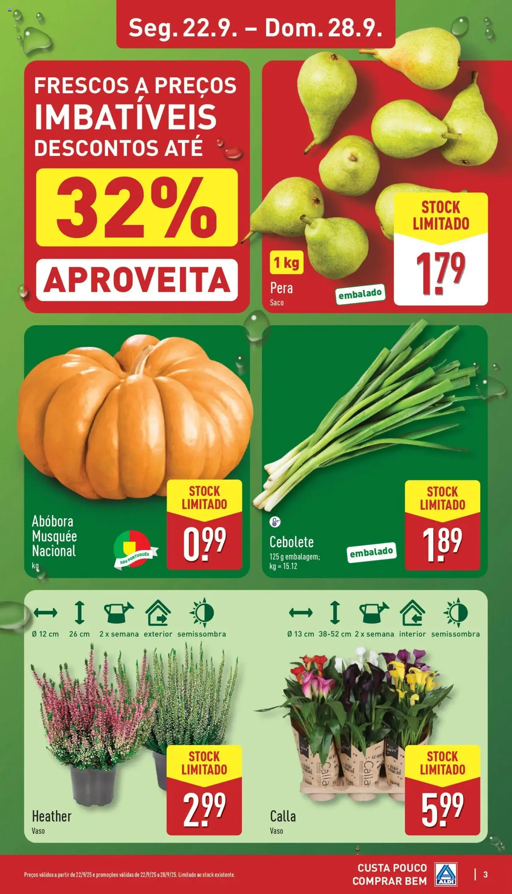 Aldi folheto - folheto válido a partir de 22/09/2025 página 3 de 38 Aldi folheto - folheto válido a partir de 22/09/2025 página 3 de 38