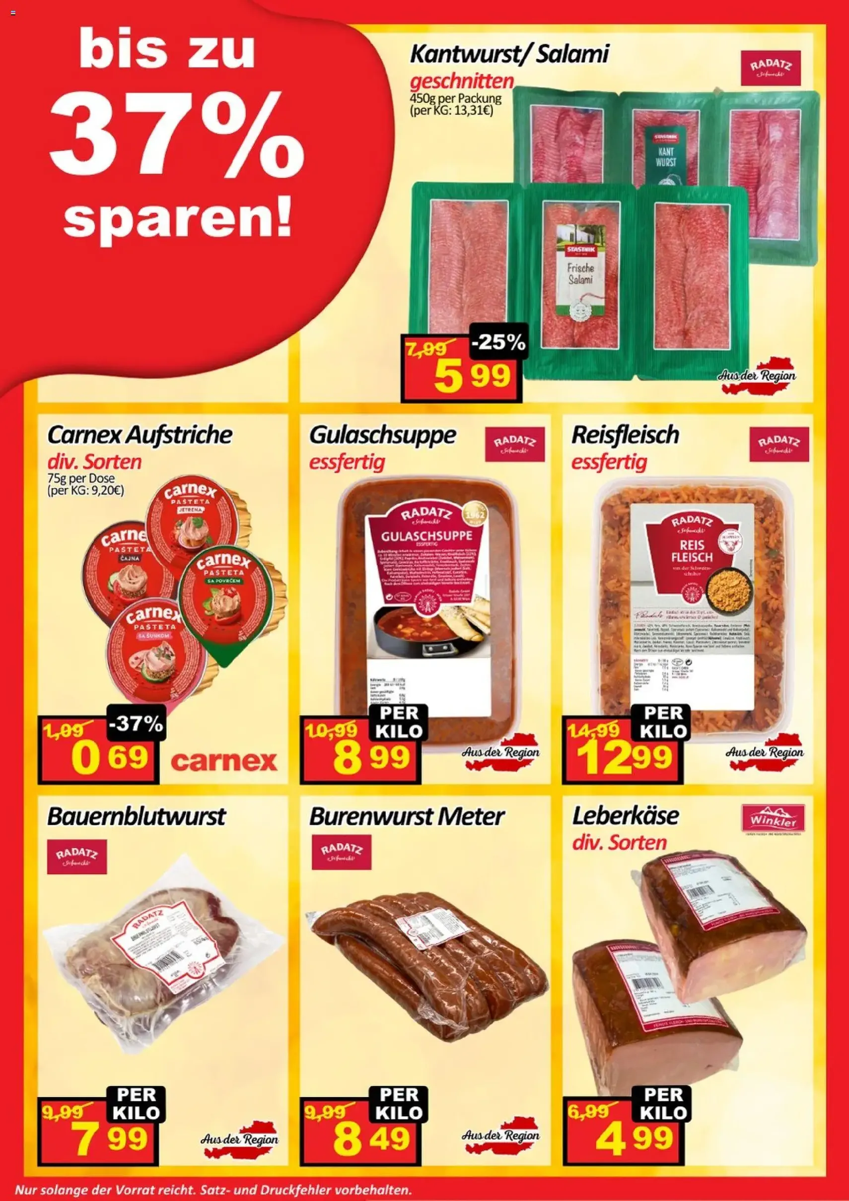 Wurstico Abholmarkt Flugblatt - Gültiger Prospekt ab 19.03.2026, Seite 6 von insgesamt 8