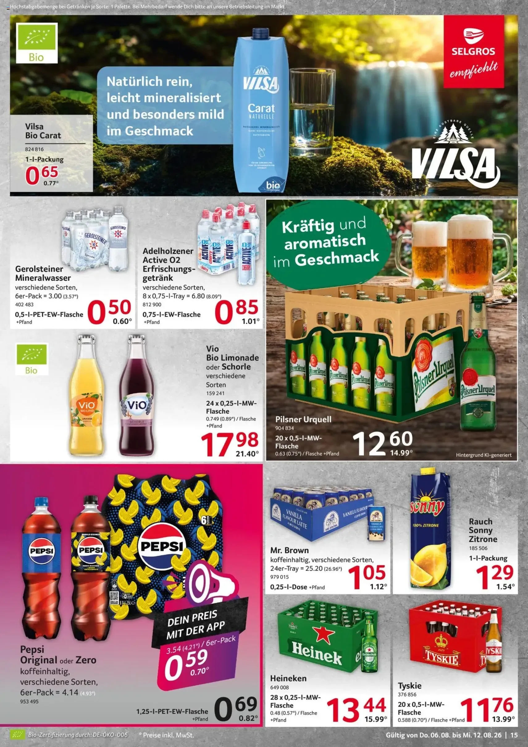 Selgros Prospekt - Gültiger Prospekt ab 06.08.2026, Seite 15 von insgesamt 28