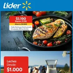 Vista previa del folleto Lider Ofertas válido desde 10.05.2026