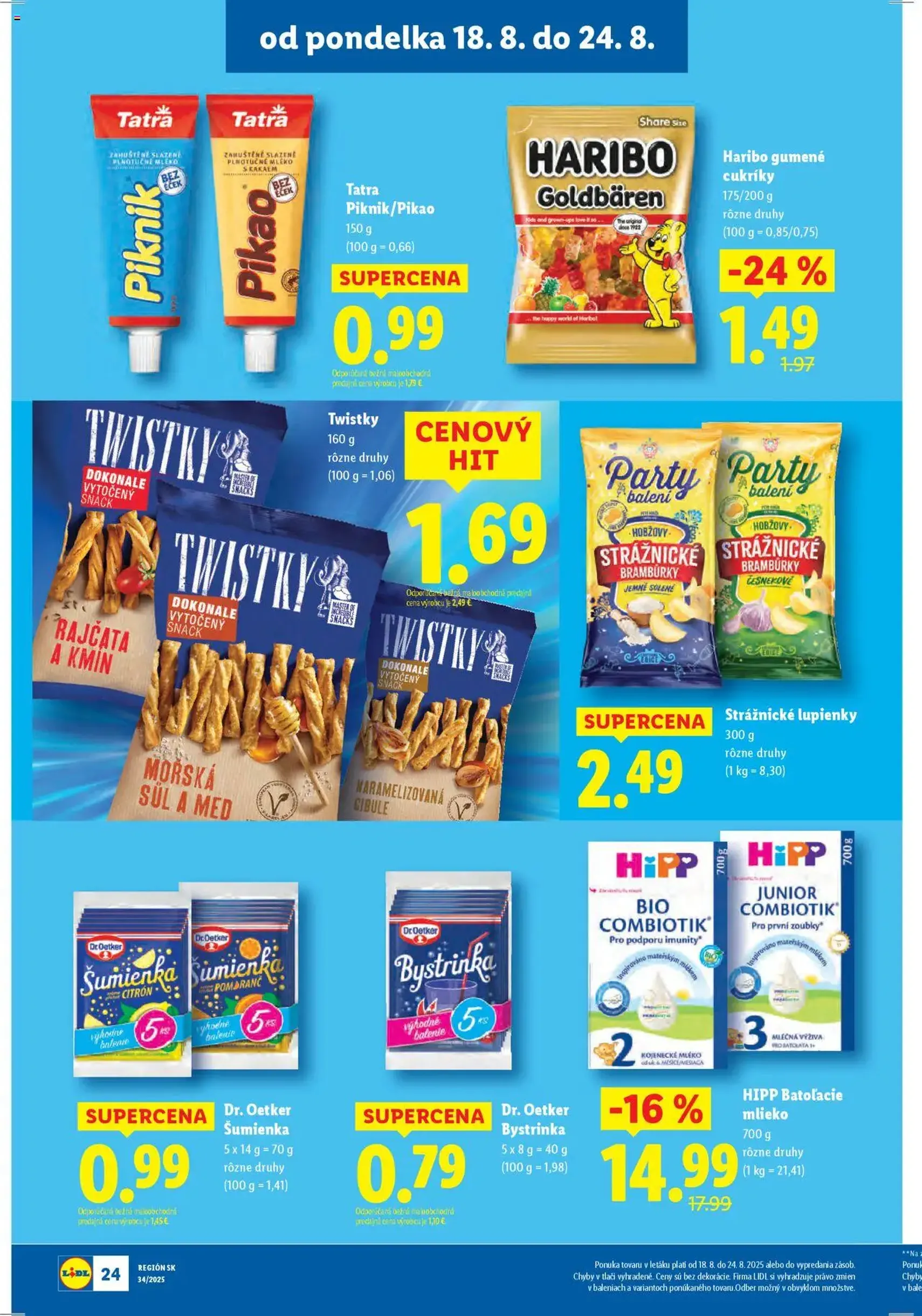 Lidl leták - platný leták od 18.08.2025 strana 24 z 97 Lidl leták - platný leták od 18.08.2025 strana 24 z 97