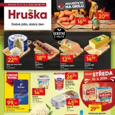 Hruška leták - náhled letáku platný od 10.06.2026