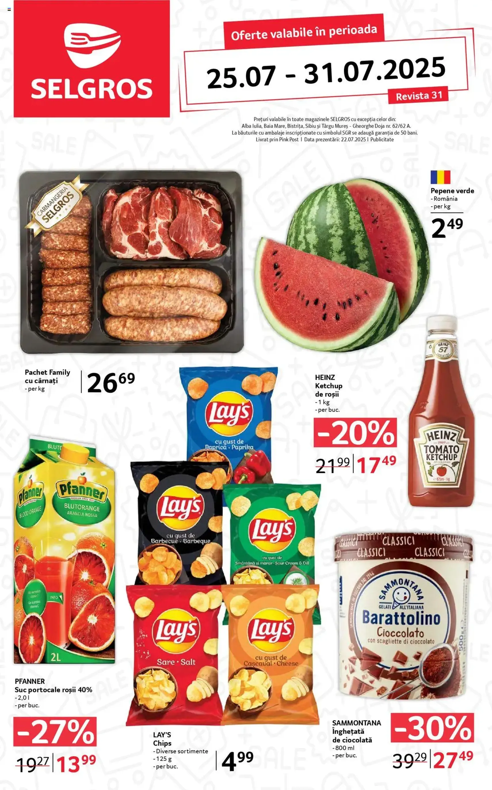Catalog Selgros - Food - cataloage valabile începând cu 25.07.2025 pagina 1 din 33 Catalog Selgros - Food - cataloage valabile începând cu 25.07.2025 pagina 1 din 33