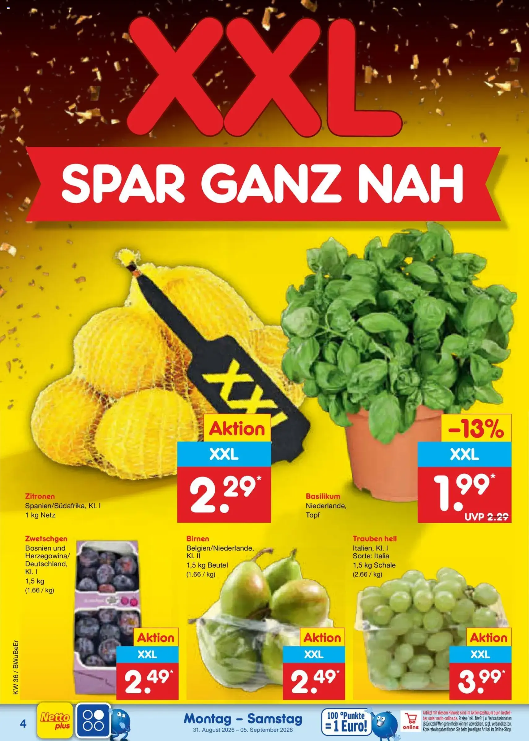 Netto Marken-Discount Prospekt - Gültiger Prospekt ab 31.08.2026, Seite 6 von insgesamt 66