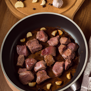 Recipe preview Classic Slow-Cooked Beef Stroganoff with Mushrooms & Sour Cream