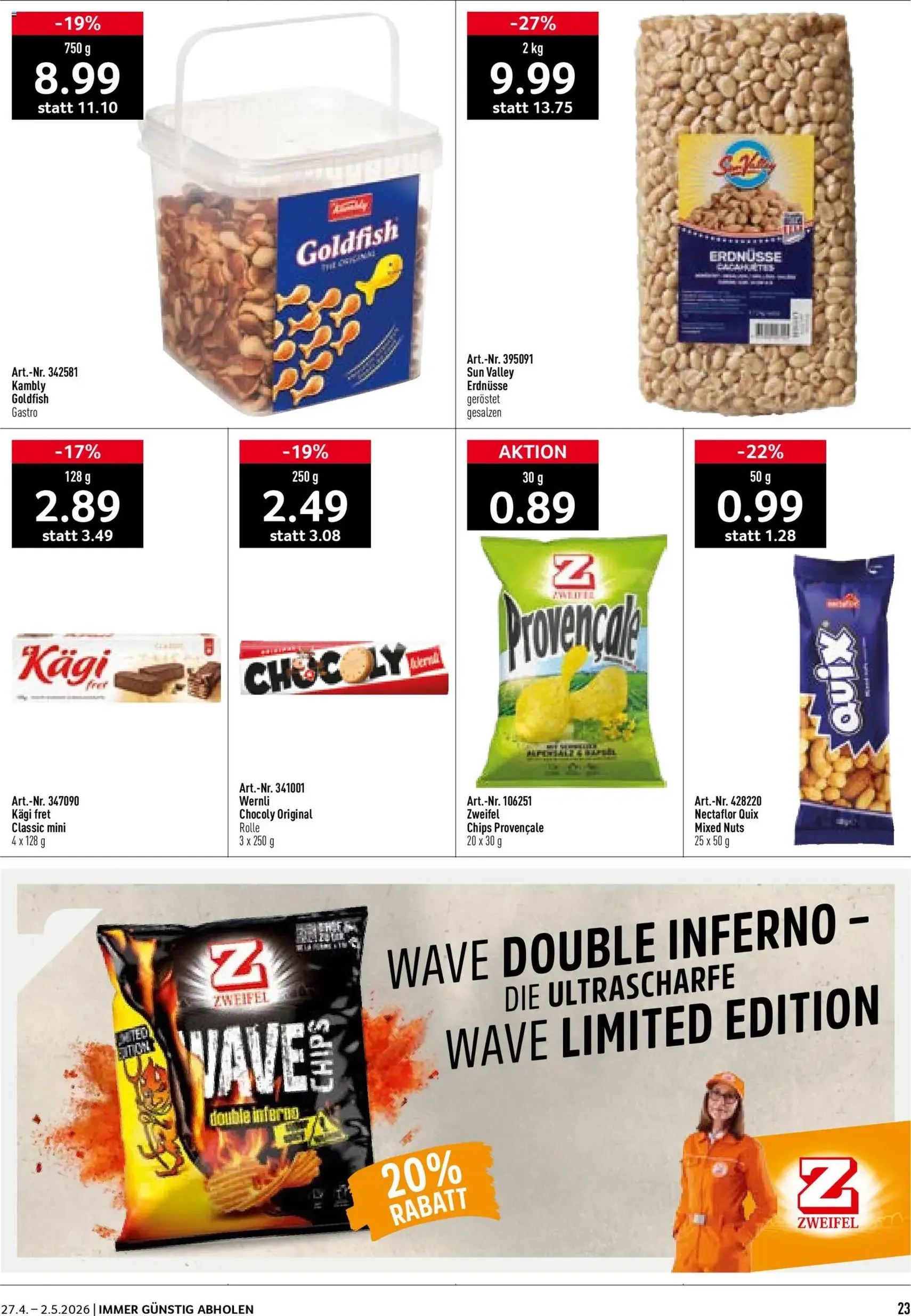 Prodega aktionen - Gültiger Prospekt ab 27.04.2026, Seite 23 von insgesamt 40
