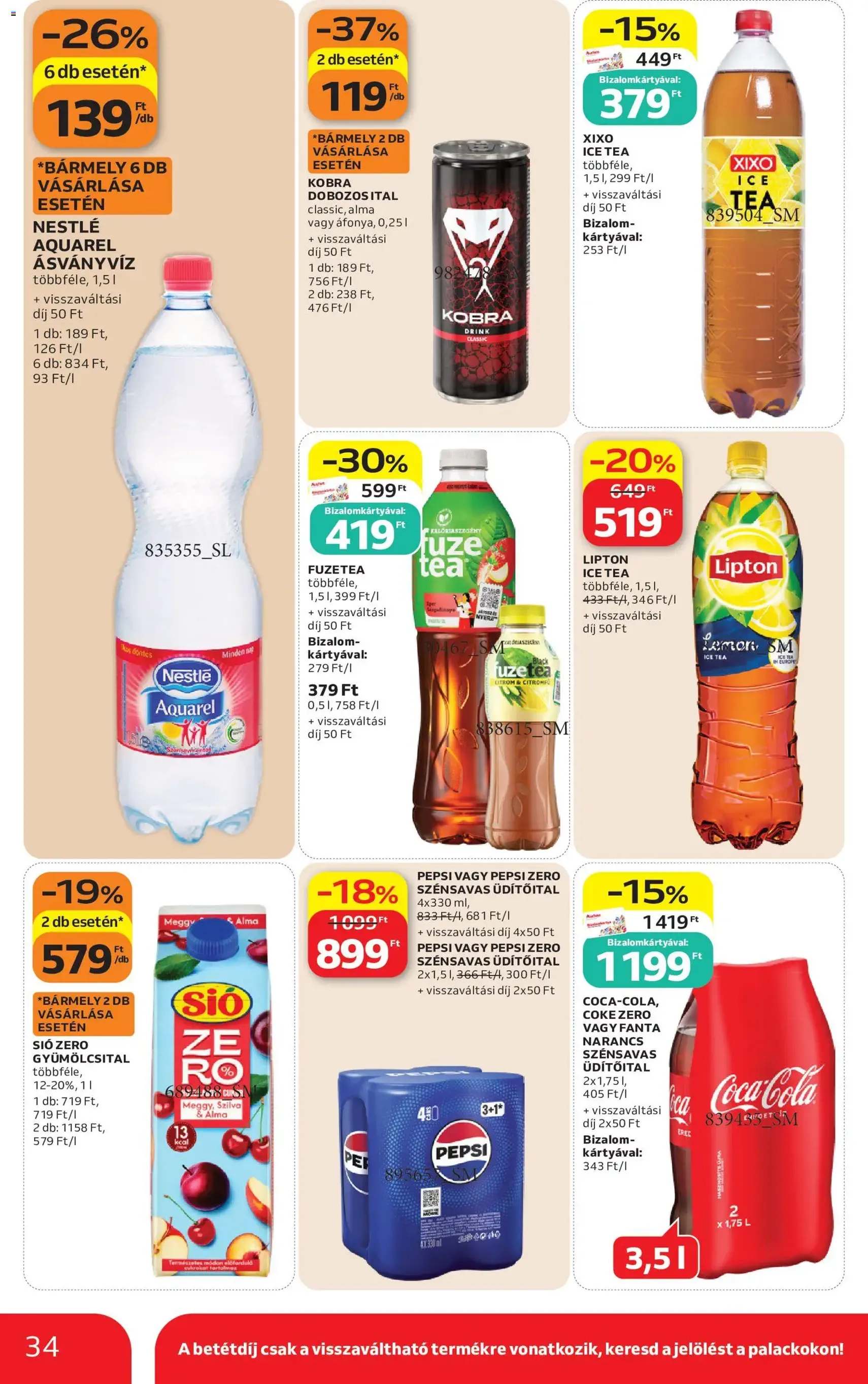 Auchan akciós újság - 2026.07.16. érvényes szórólap 34 oldal 56 oldalból