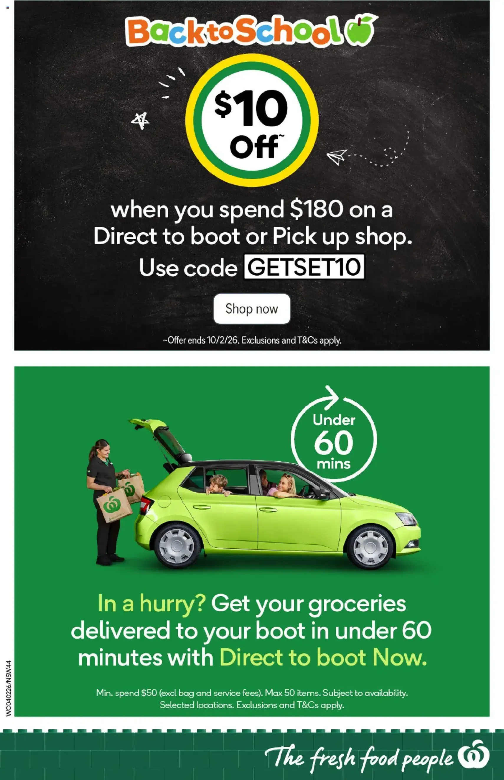 Weekly catalogue Woolworths 04/02 - valid flyer from 04/02/2026, page 44 of 50