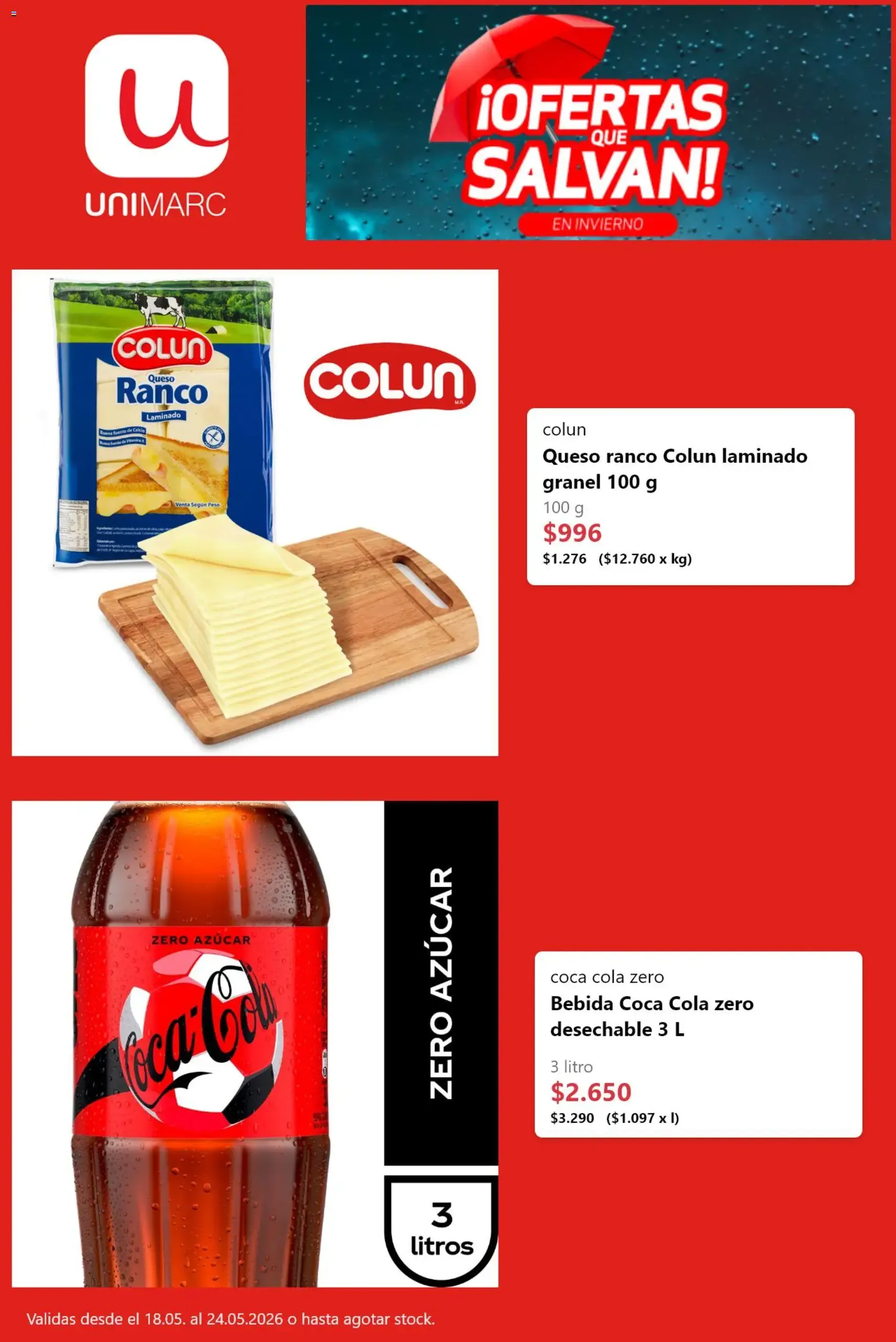 Unimarc Ofertas - folleto válido desde 16.05.2026 página 2 de 5