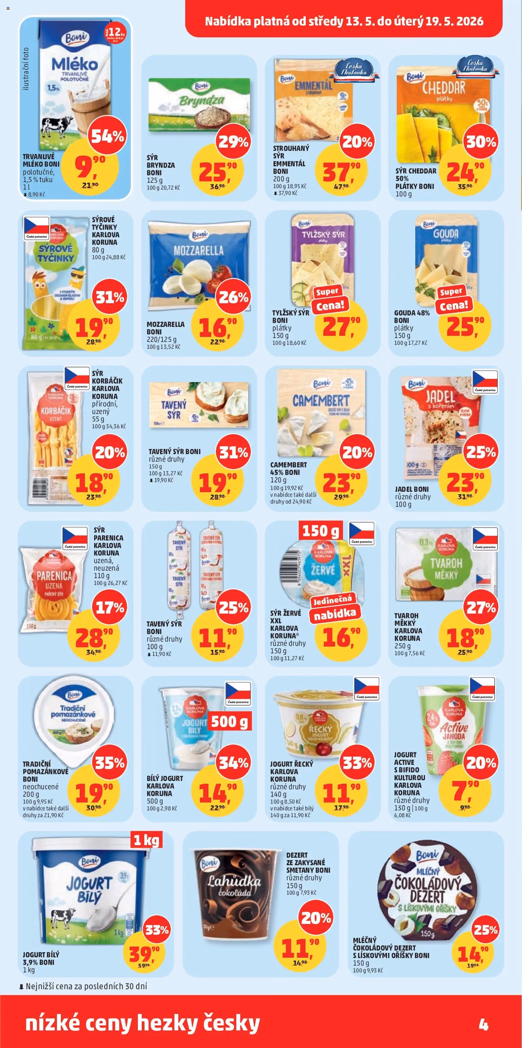 Penny Market leták - platný leták od 13.05.2026 strana 4 z 37