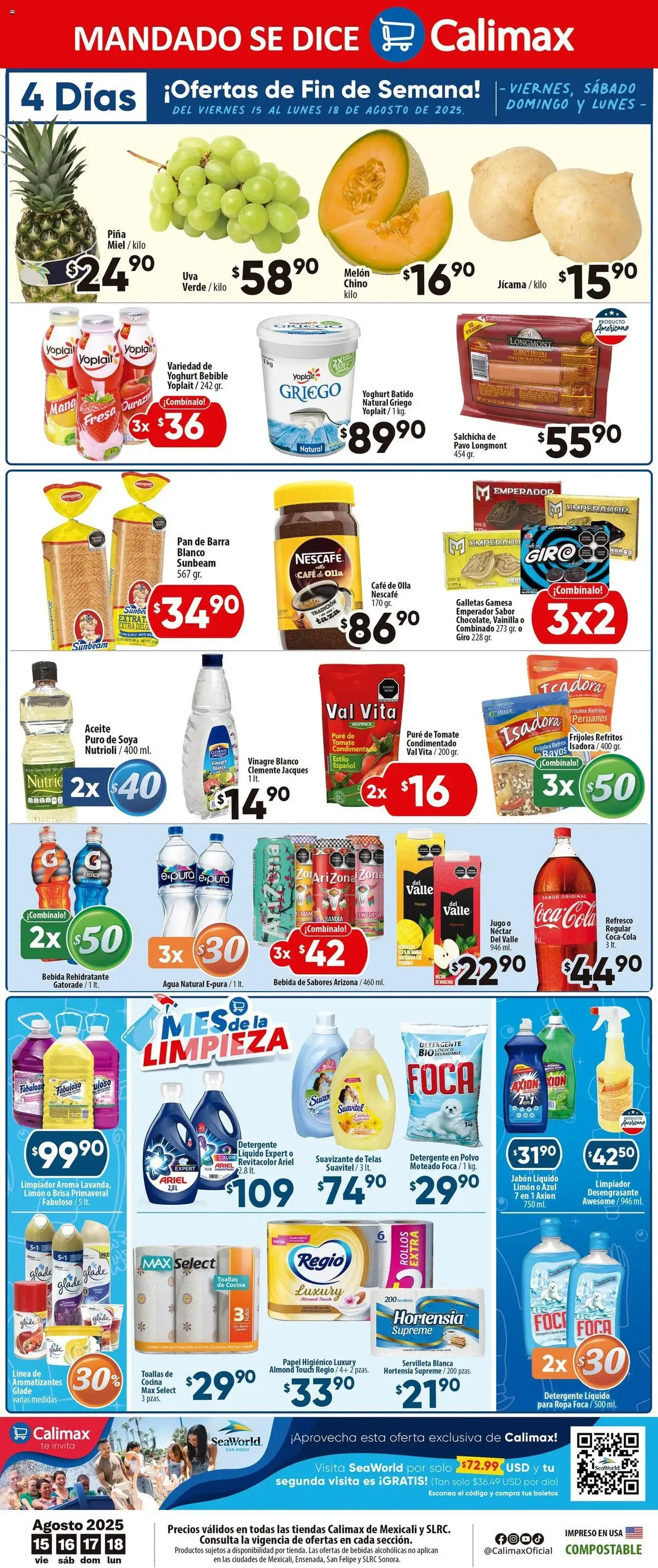 Calimax - Folleto Mexicali - folleto válido desde 15/08/2025 página 6 de 6