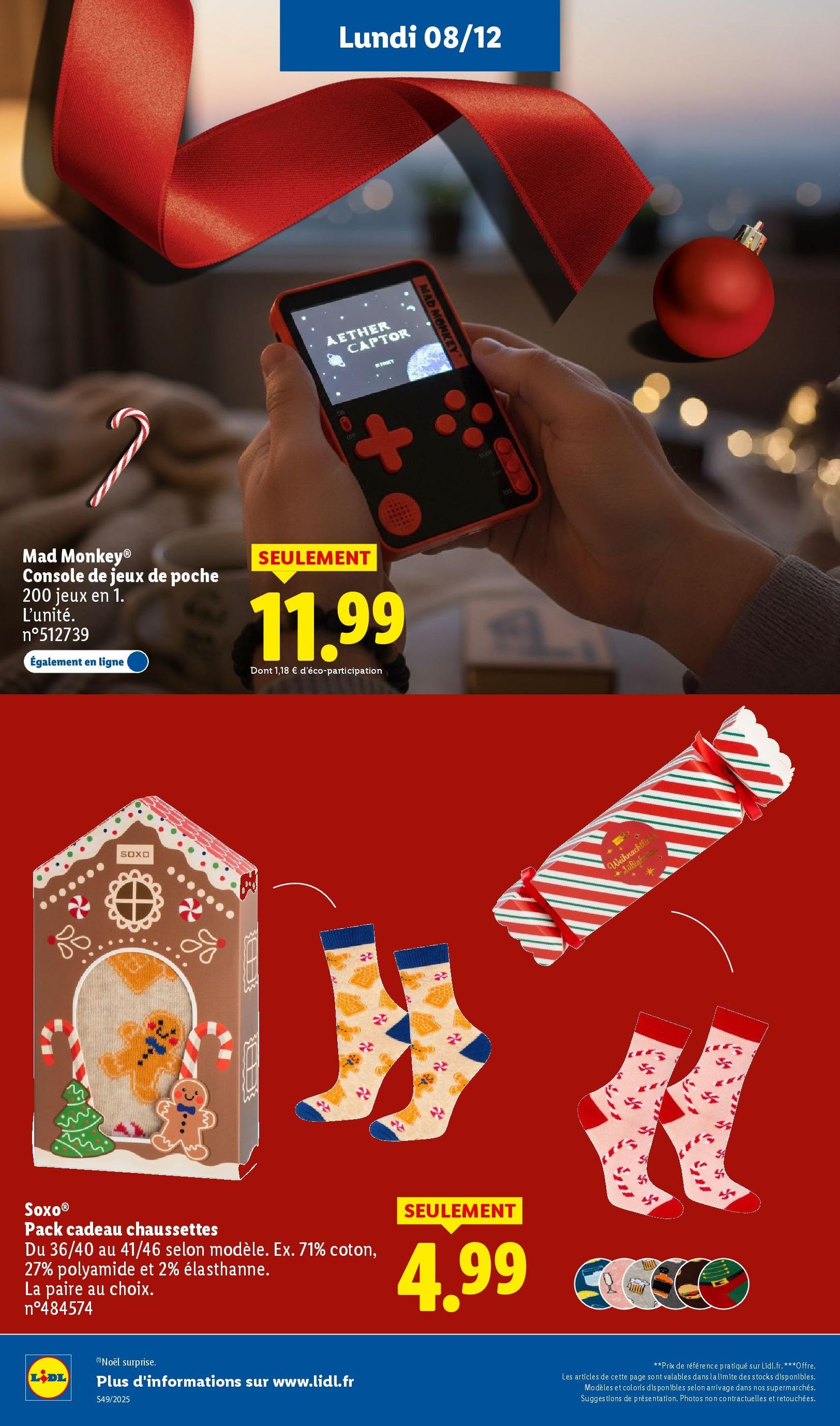 LIDL catalogue semaine 49 - brochure valable à partir du 04/12/2025, page 78 sur 96