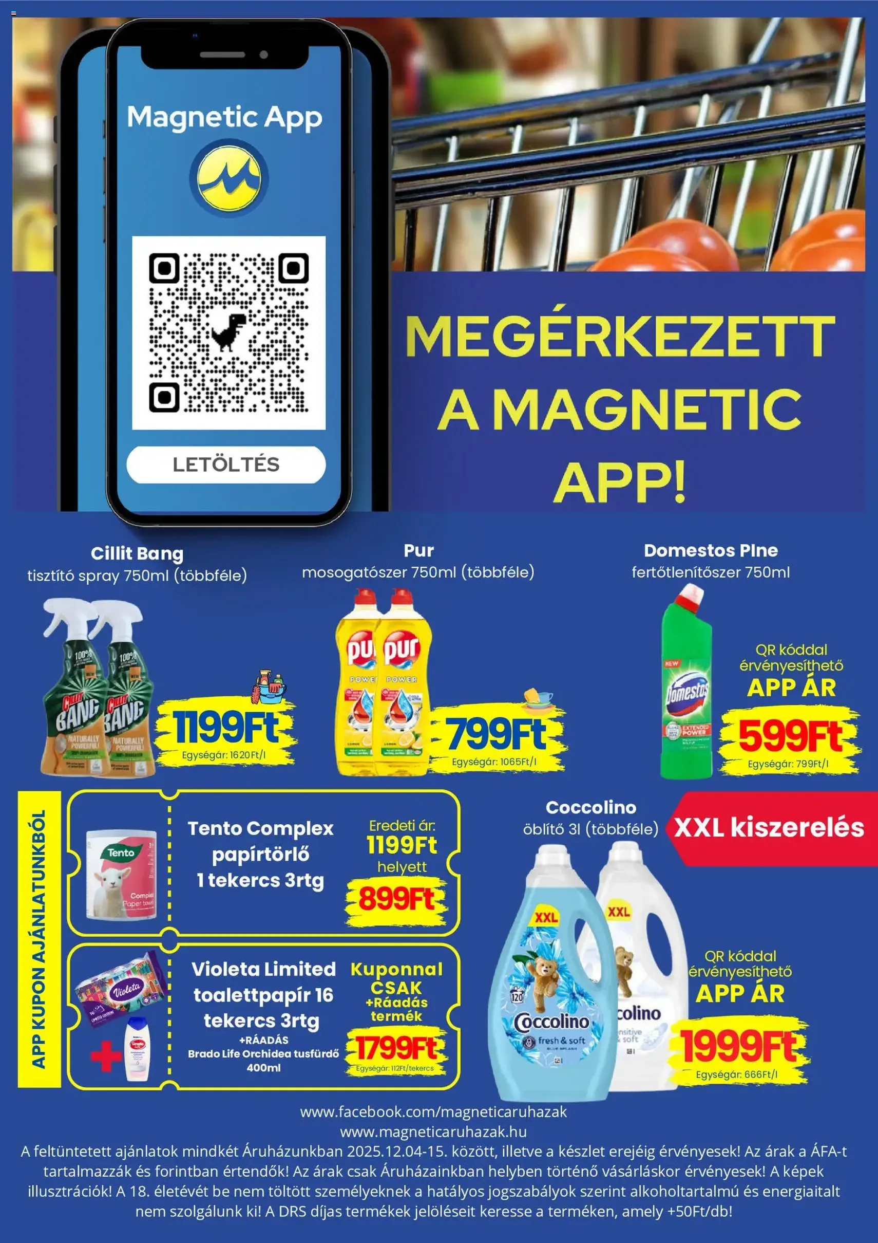 Magnetic Akciós újság - 2025.12.04. érvényes szórólap 4 oldal 4 oldalból