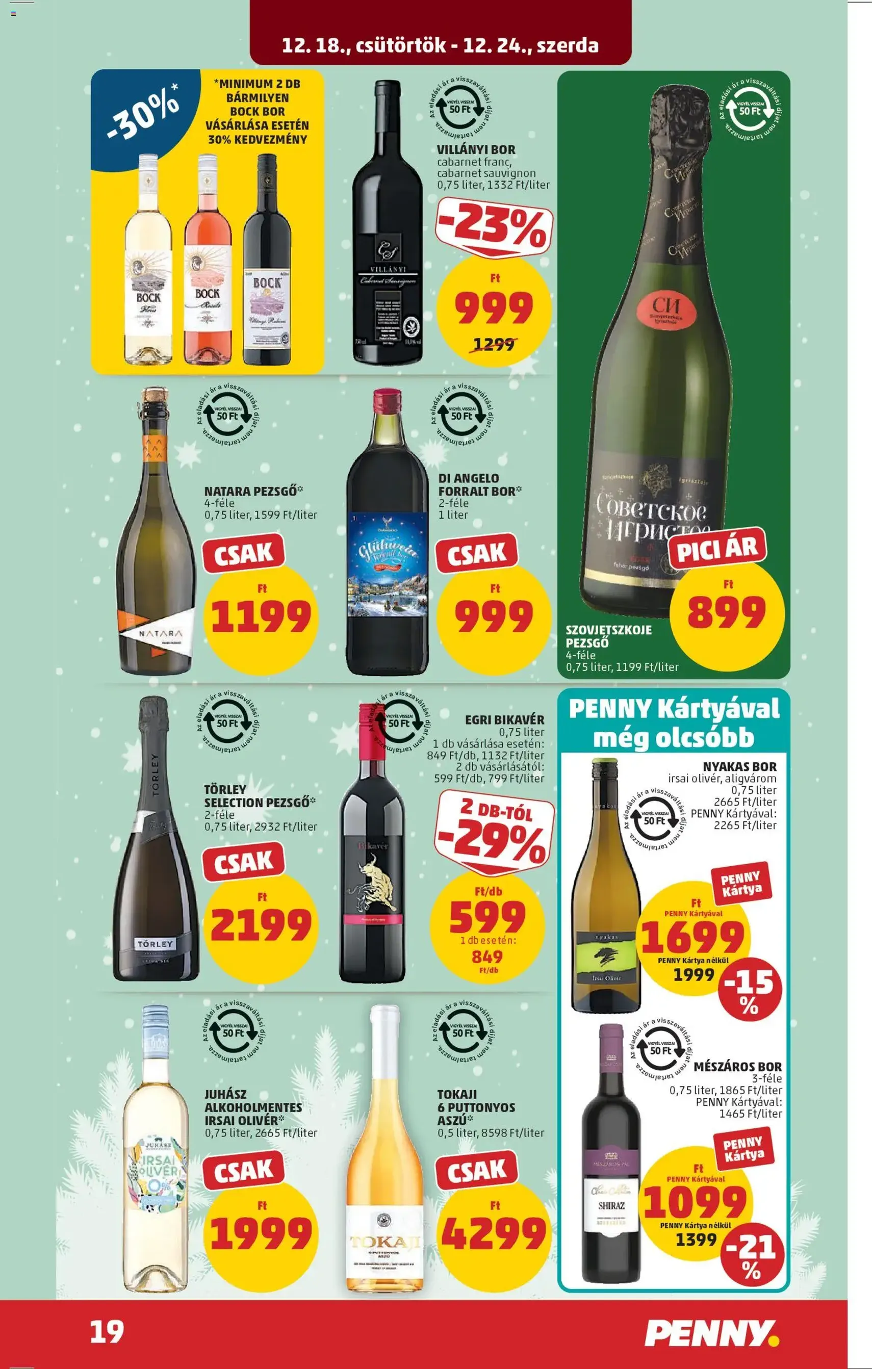PENNY Akciós újság - 2025.12.18. érvényes szórólap 23 oldal 47 oldalból