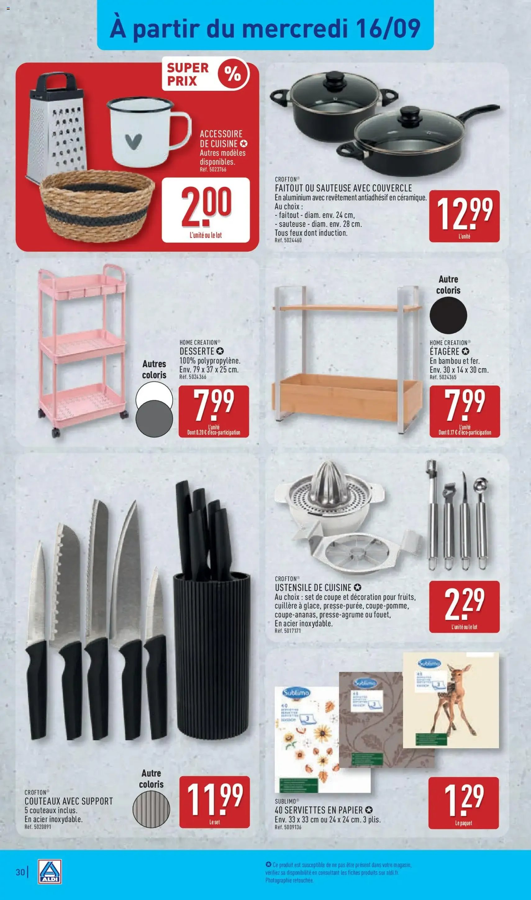 Aldi catalogue - brochure valable à partir du 15/09/2026, page 32 sur 41