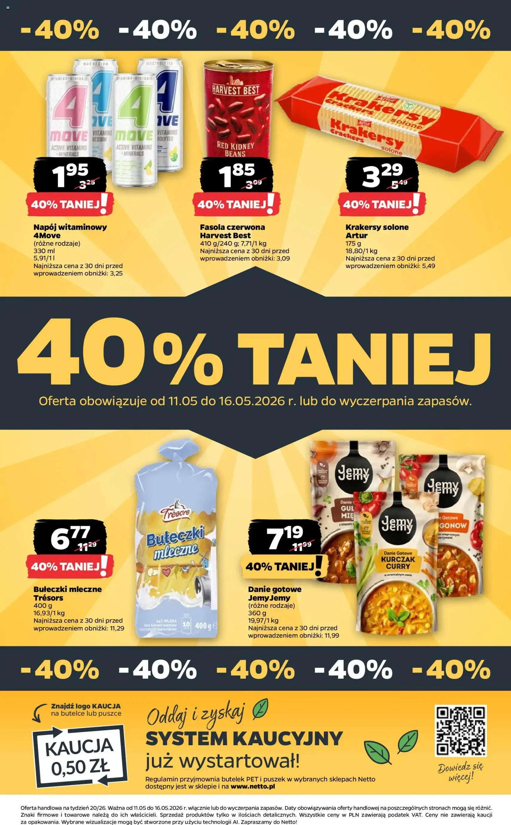Netto gazetka od poniedziałku spożywcza - ważny gazetka od 11.05.2026 strona 35 z 36