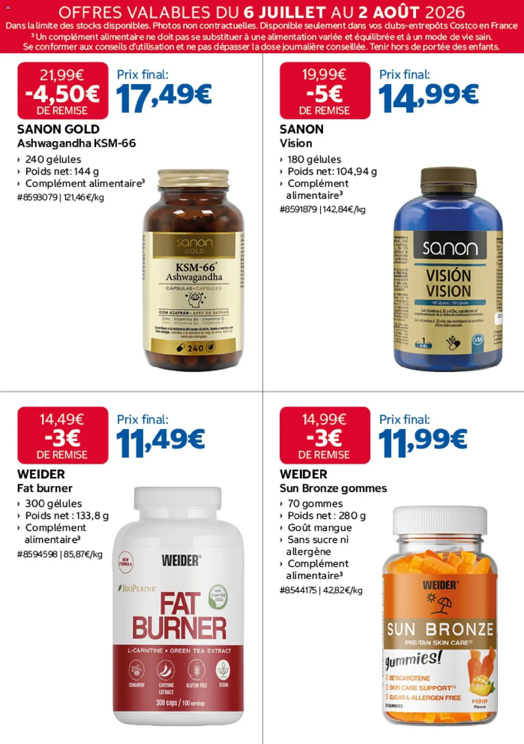 Costco catalogue - brochure valable à partir du 06/07/2026, page 15 sur 16