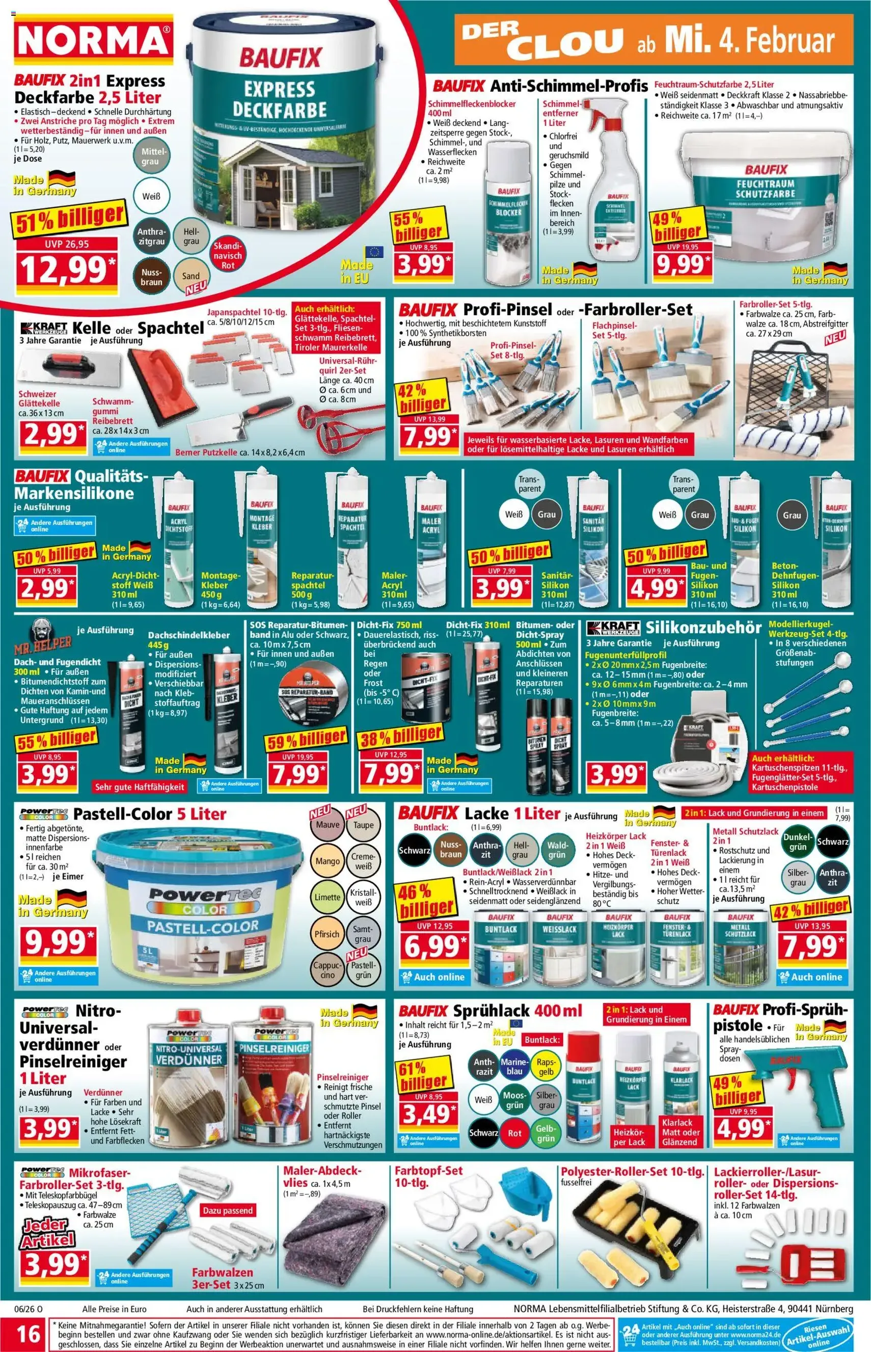 Norma Prospekt - Gültiger Prospekt ab 02.02.2026, Seite 16 von insgesamt 20