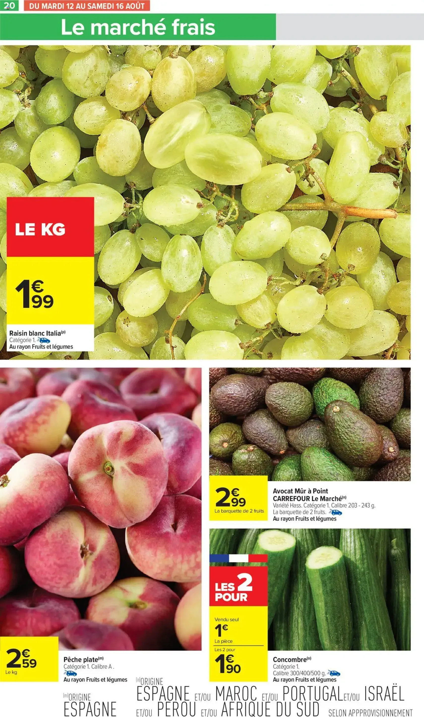 Carrefour Market catalogue semaine 33 - brochure valable à partir du 12/08/2025, page 22 sur 44