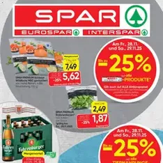 Spar Flugblatt - Prospekt Vorschau gültig ab 27.11.2025