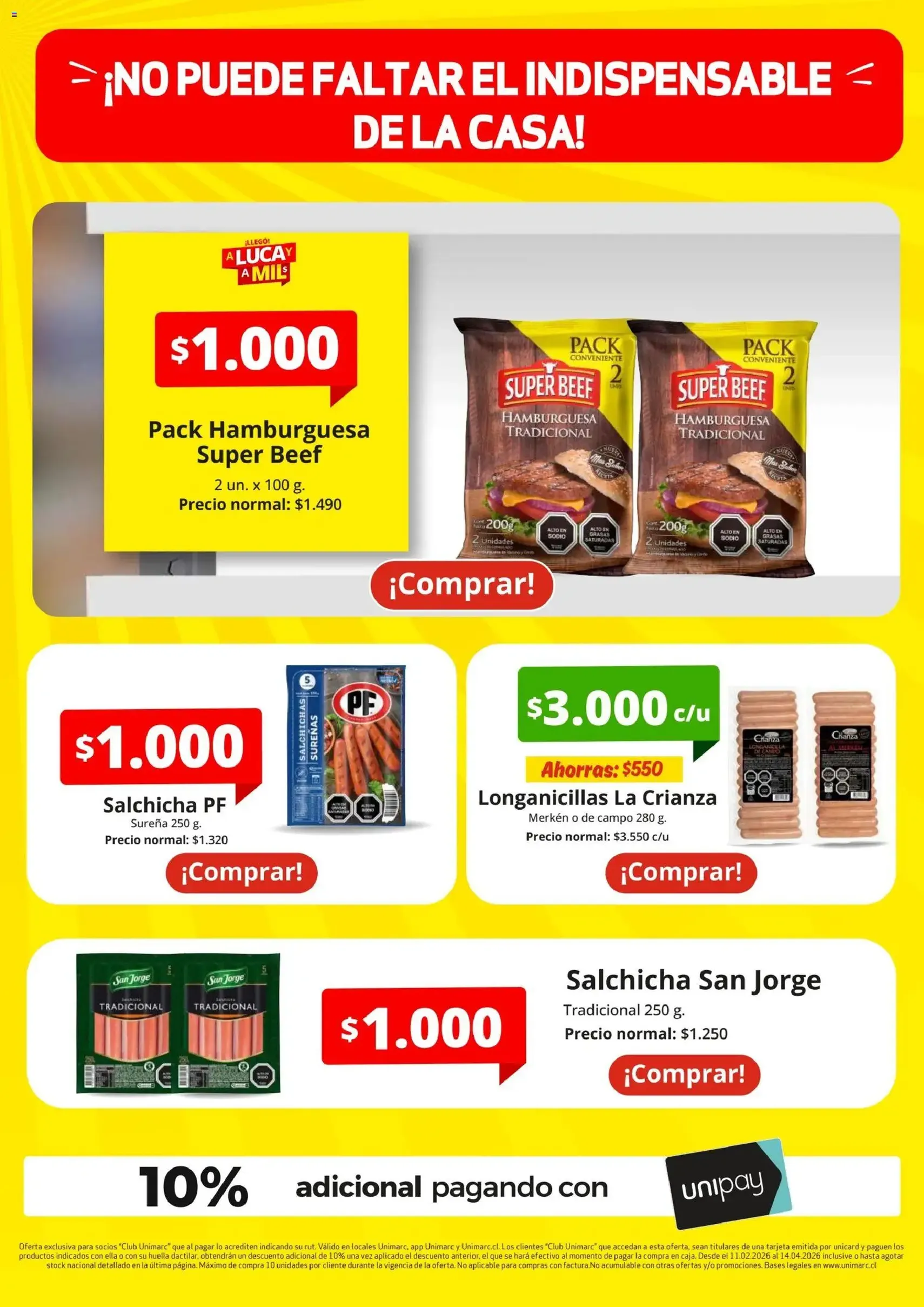 Unimarc Ofertas - folleto válido desde 11.02.2026 página 19 de 26