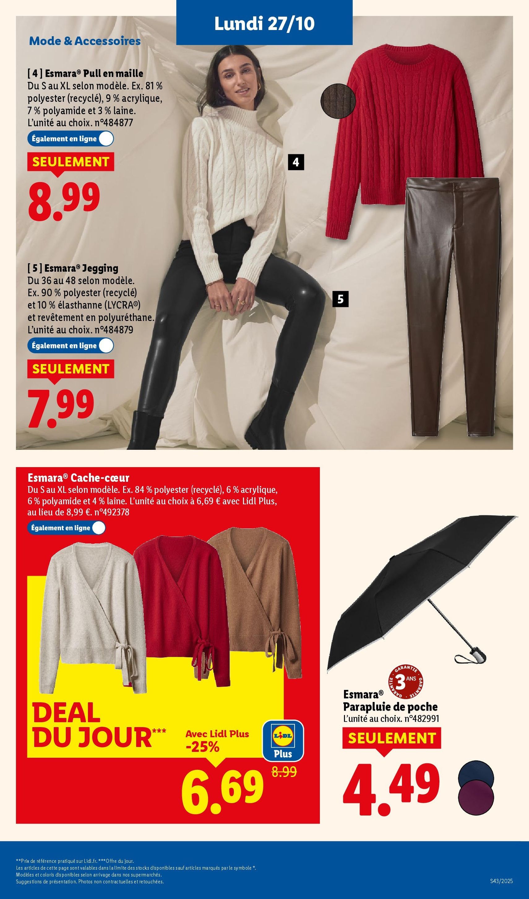 LIDL catalogue semaine 43 - brochure valable à partir du 23/10/2025, page 57 sur 84 LIDL catalogue semaine 43 - brochure valable à partir du 23/10/2025, page 57 sur 84