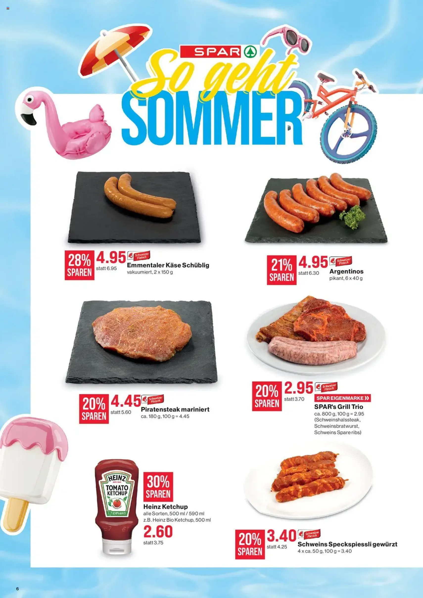 SPAR Aktionen - Gültiger Prospekt ab 30.07.2025, Seite 6 von insgesamt 20 SPAR Aktionen - Gültiger Prospekt ab 30.07.2025, Seite 6 von insgesamt 20