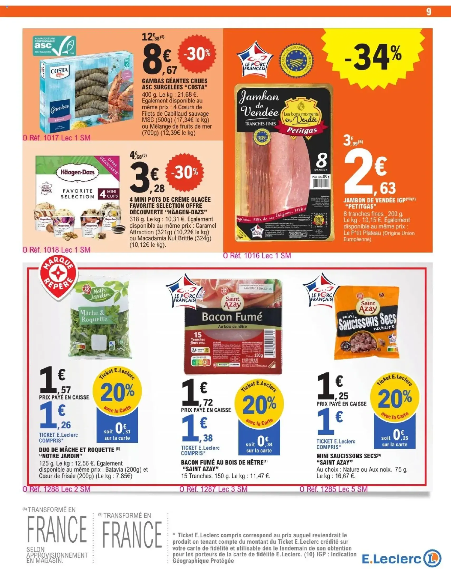 E.Leclerc catalogue - brochure valable à partir du 11/08/2026, page 9 sur 17