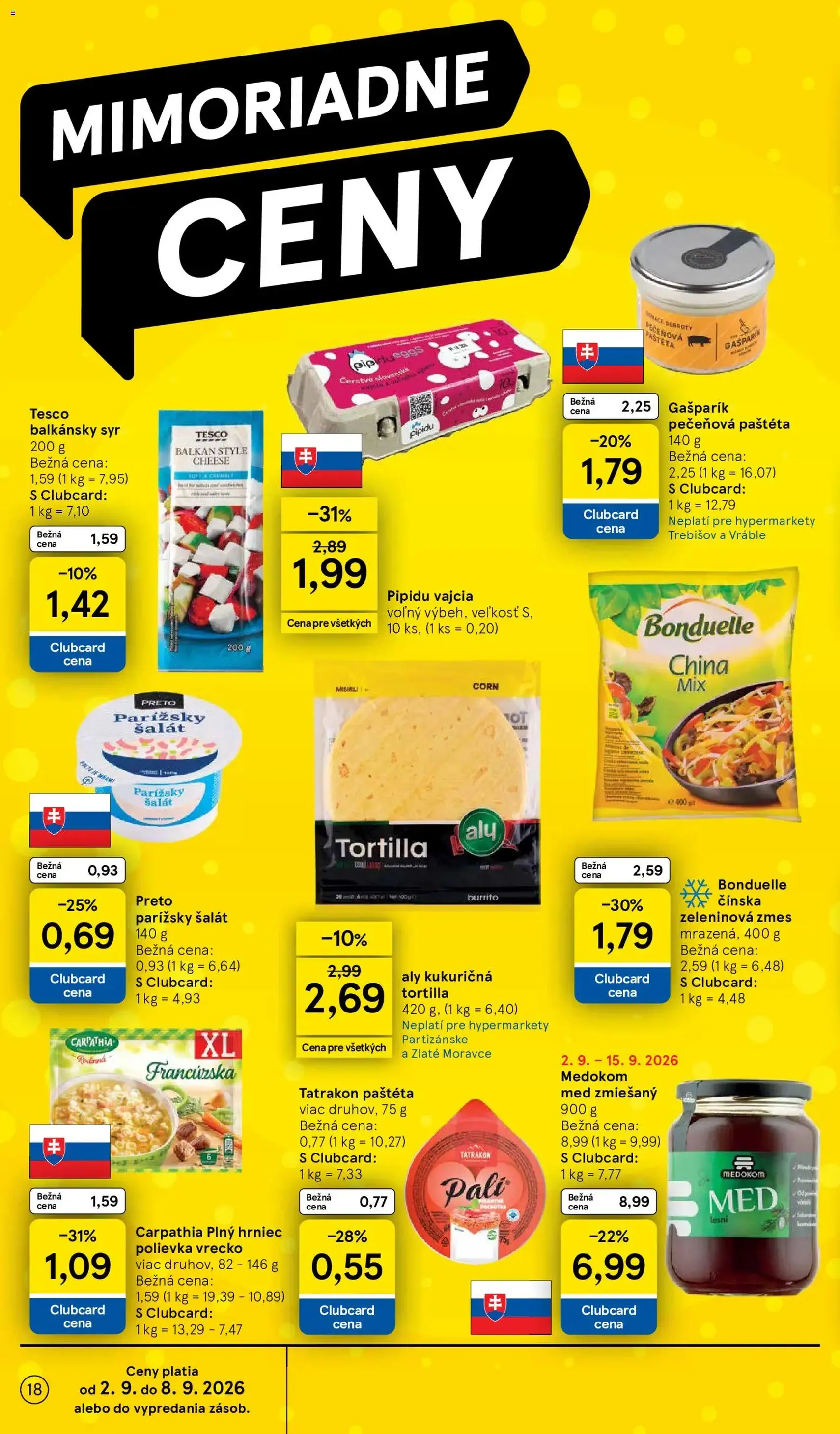 Tesco Hypermarket - leták - platný leták od 02.09.2026 strana 18 z 41