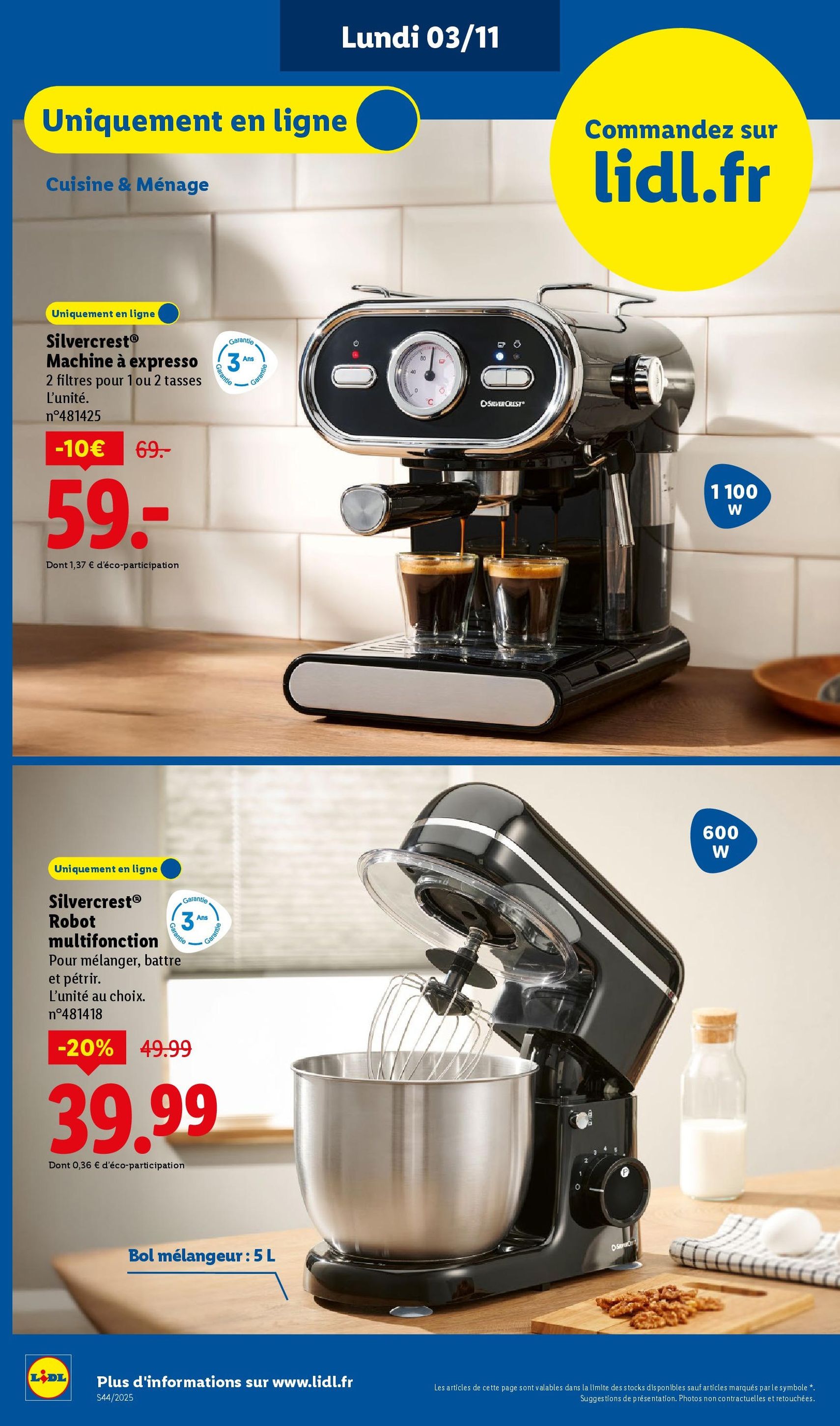 LIDL catalogue semaine 44 - brochure valable à partir du 30/10/2025, page 78 sur 82