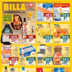 Billa Velký leták - náhled letáku platný od 05.11.2025