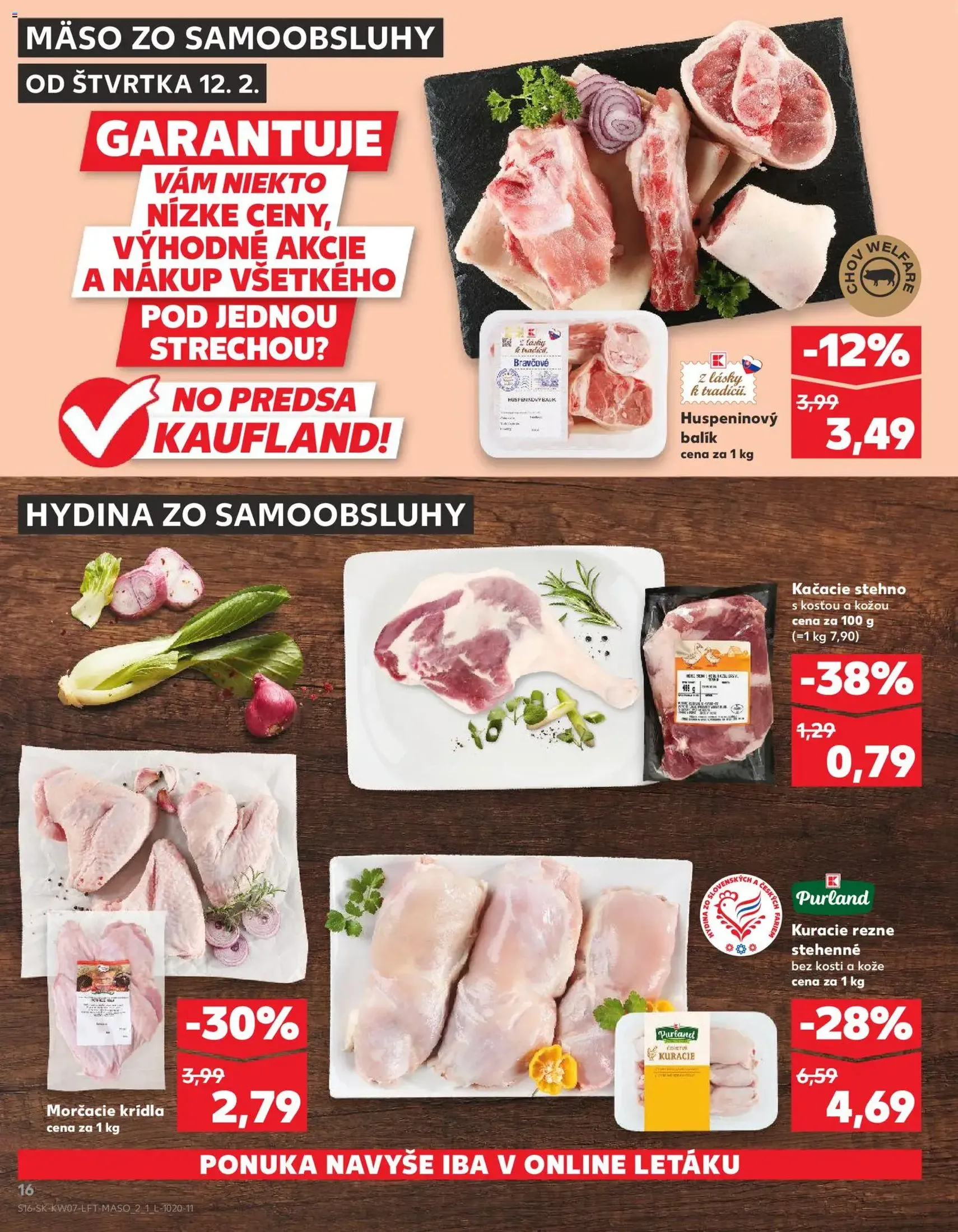 Kaufland SK Akciós újság - 2026.02.12. érvényes szórólap 16 oldal 76 oldalból