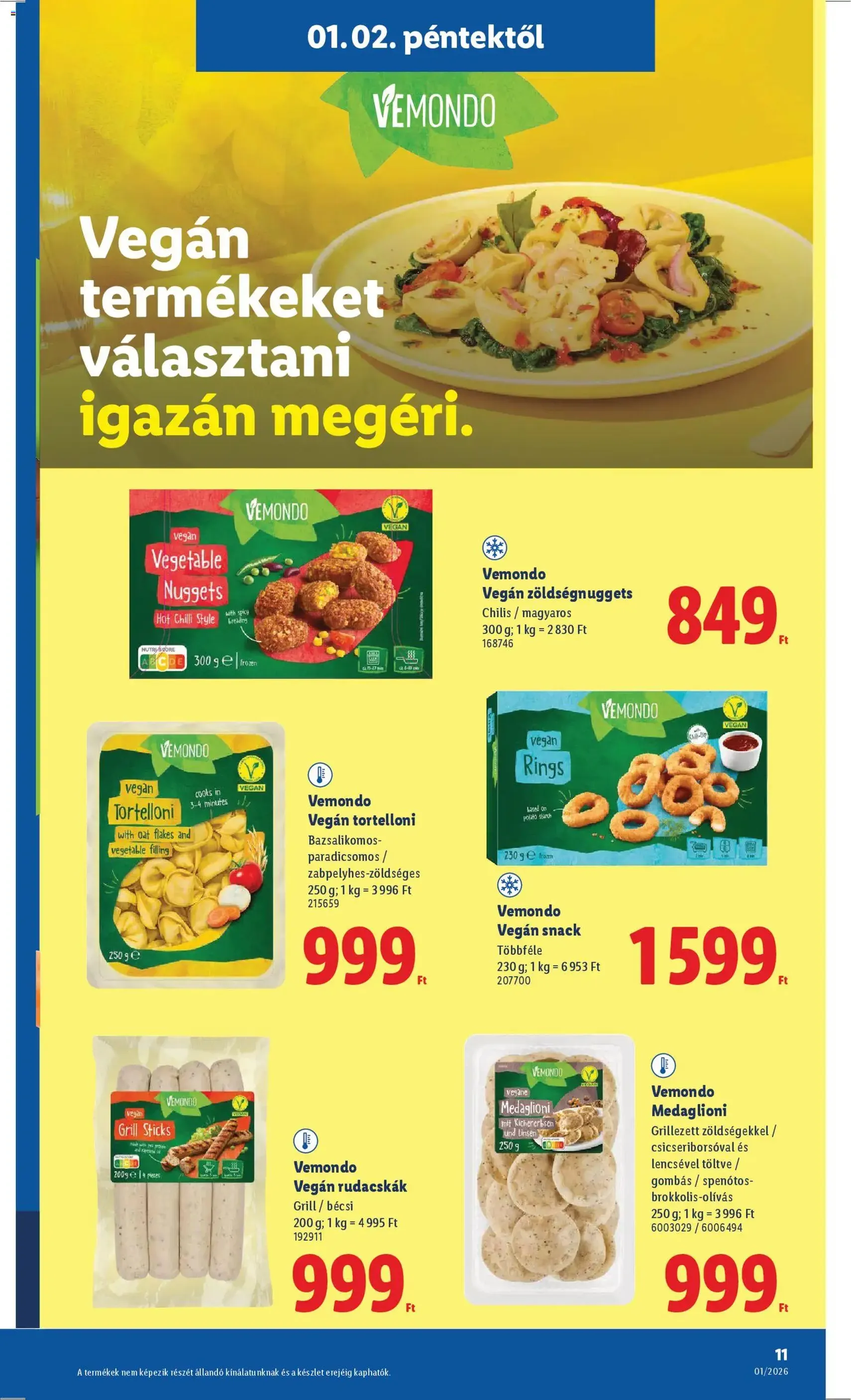 Lidl Akciós újság - 2026.01.02. érvényes szórólap 11 oldal 62 oldalból