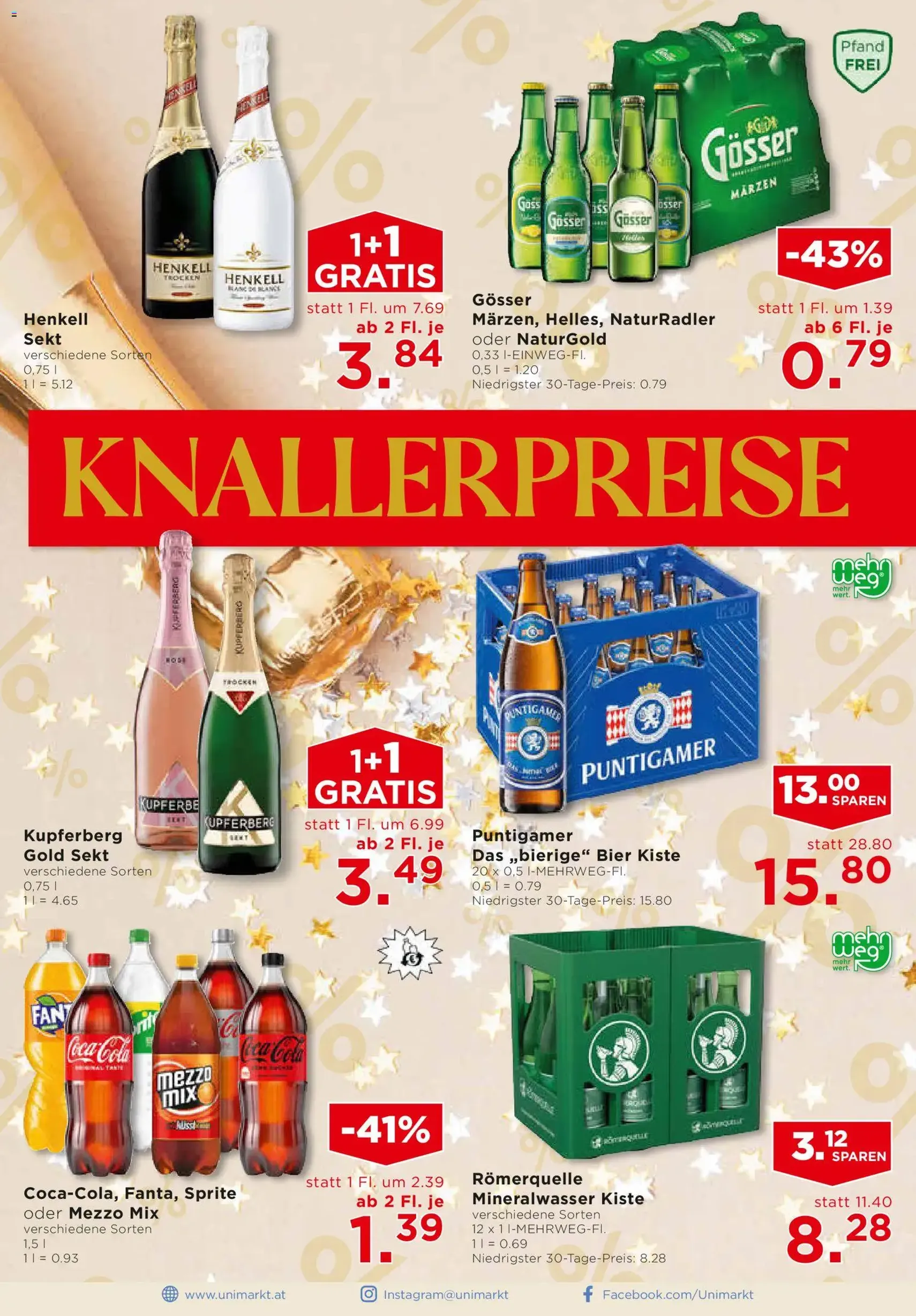 Unimarkt Flugblatt - Gültiger Prospekt ab 17.12.2025, Seite 4 von insgesamt 16