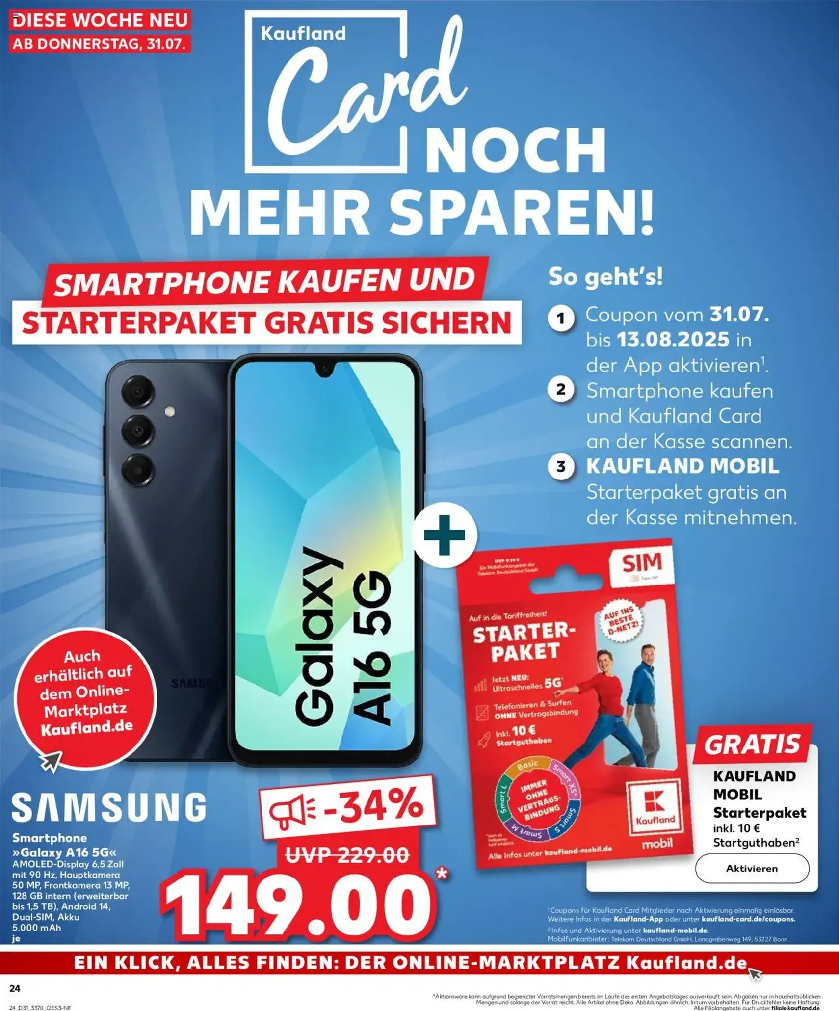 Kaufland Prospekt - Gültiger Prospekt ab 31.07.2025, Seite 24 von insgesamt 36