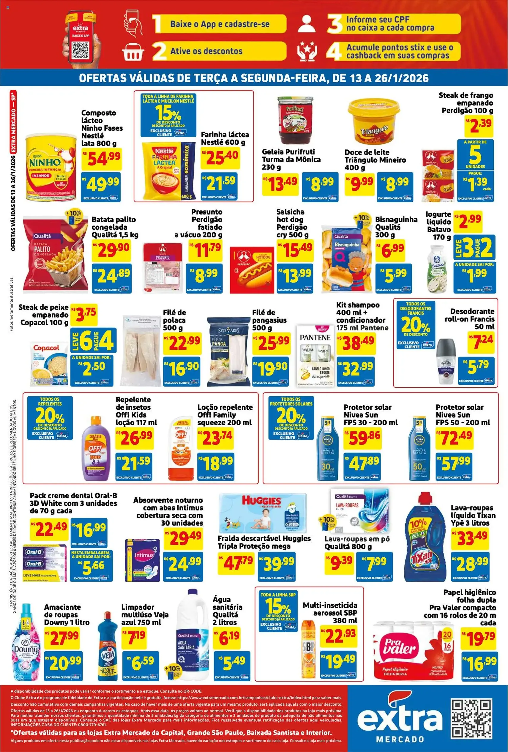 Extra - Ofertas de Mercado Quinzenal - folheto válido a partir de 13/01/2026 página 2 de 3