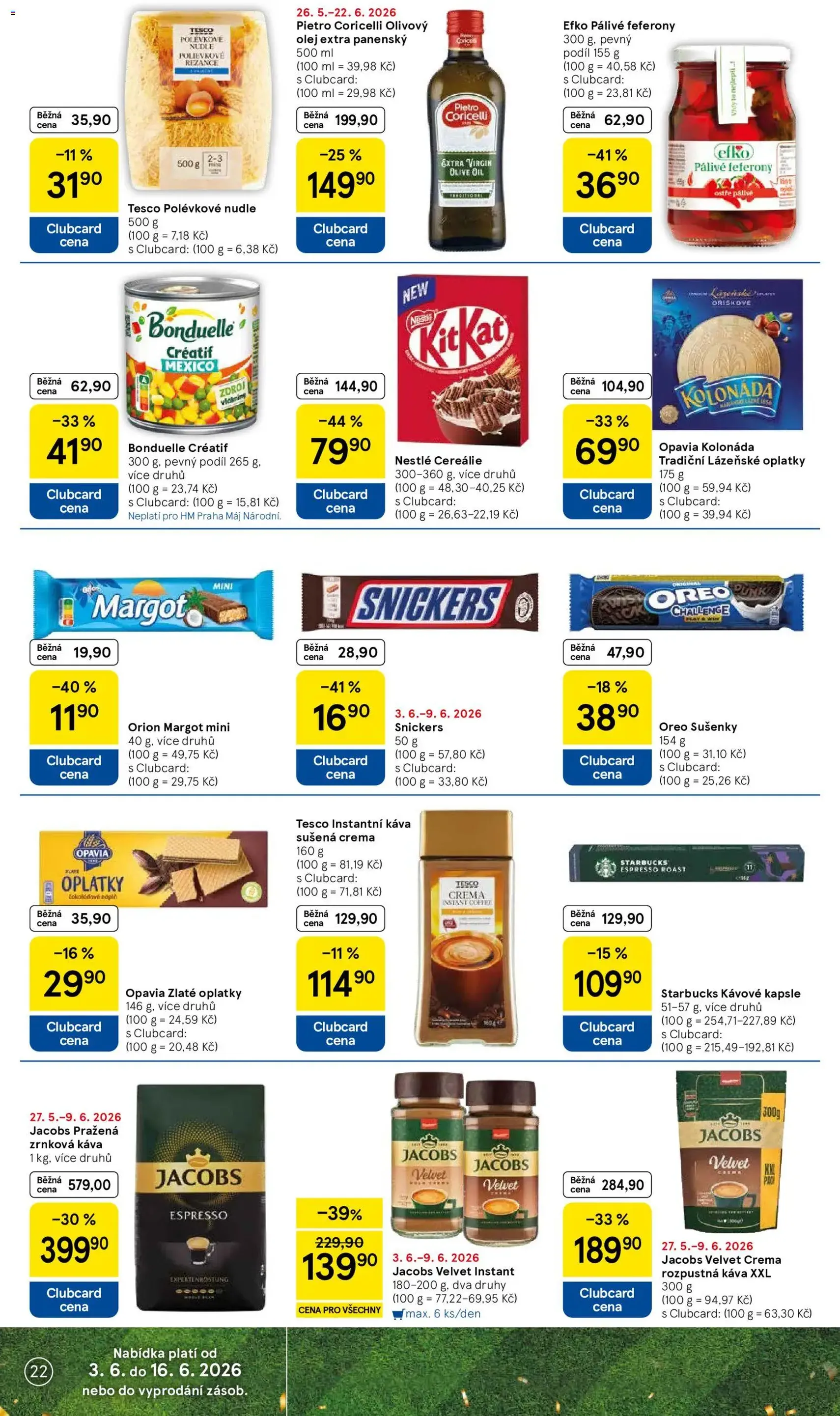 Tesco leták - Hypermarket - platný leták od 03.06.2026 strana 22 z 35