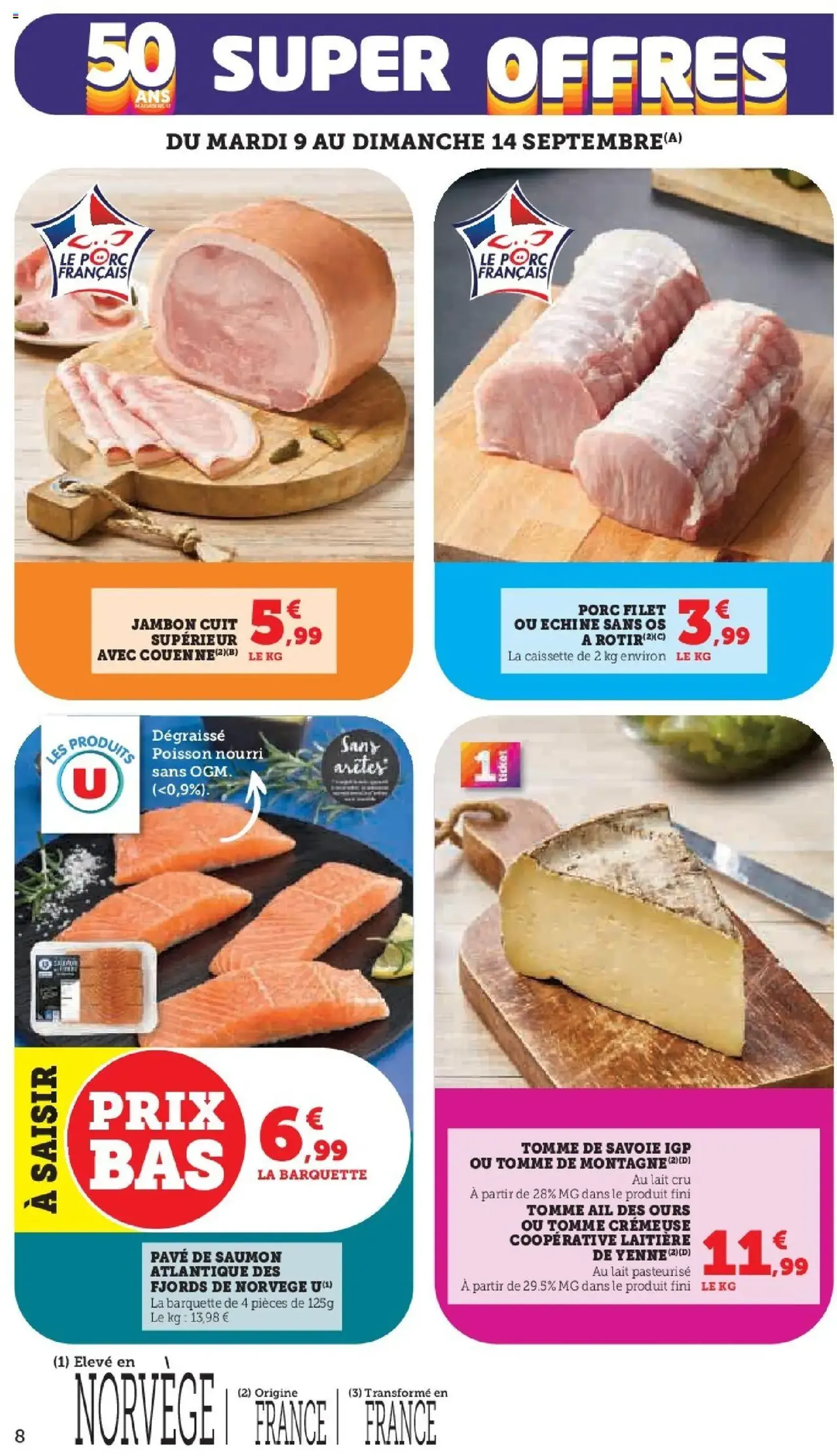 U Express catalogue - brochure valable à partir du 09/09/2025, page 8 sur 32 U Express catalogue - brochure valable à partir du 09/09/2025, page 8 sur 32